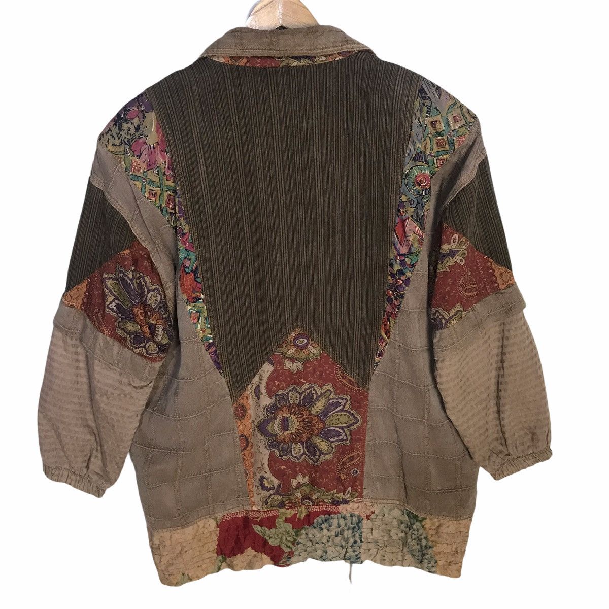 Japanese Brand Rare Japan traditional patchwork jacket Size US XL / EU 56 / 4 - 2 Thumbnail