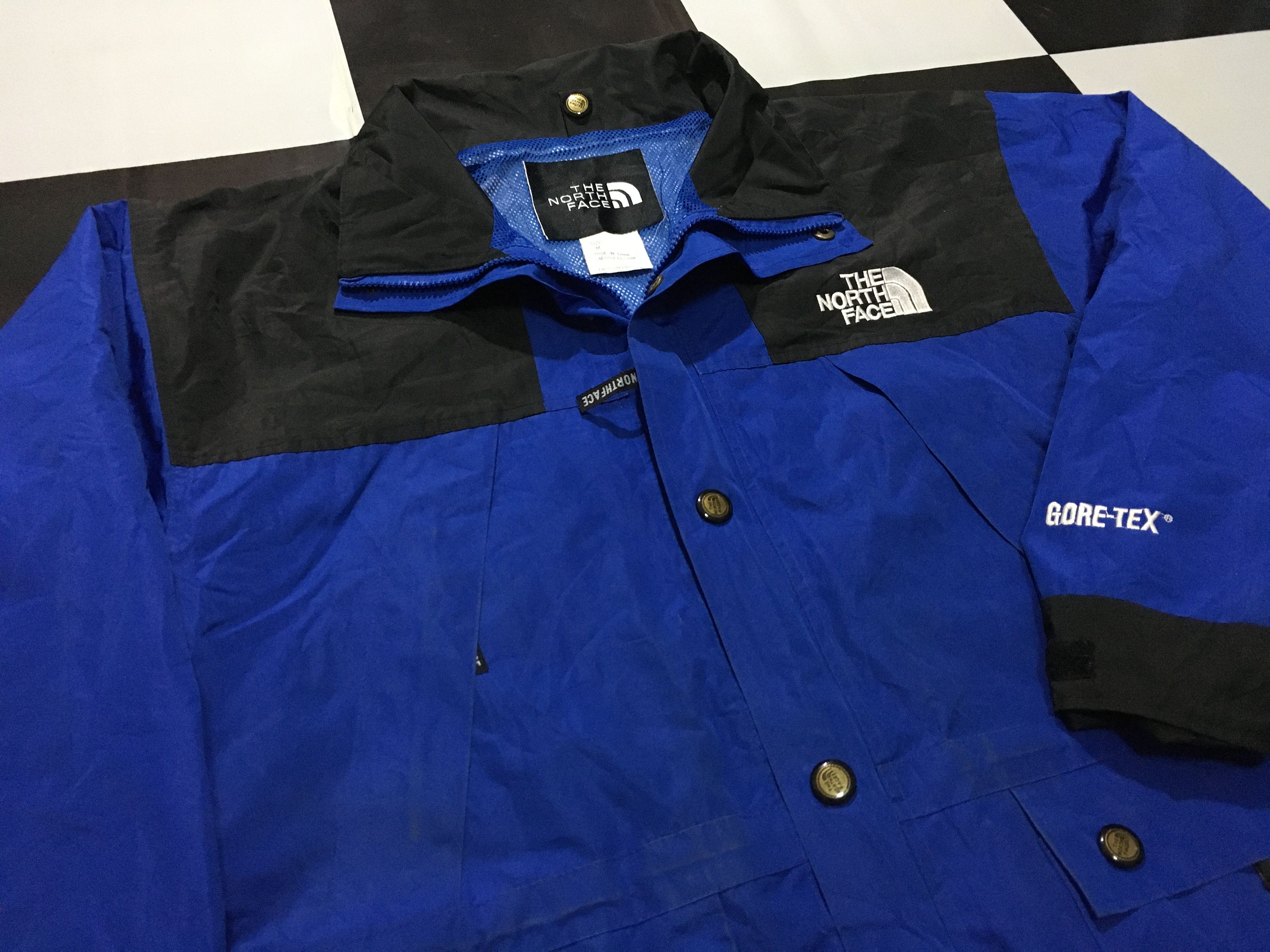 The North Face × Vintage Vintage The North Face jacket windbreaker Gore-Tex two tone Size US M / EU 48-50 / 2 - 2 Thumbnail