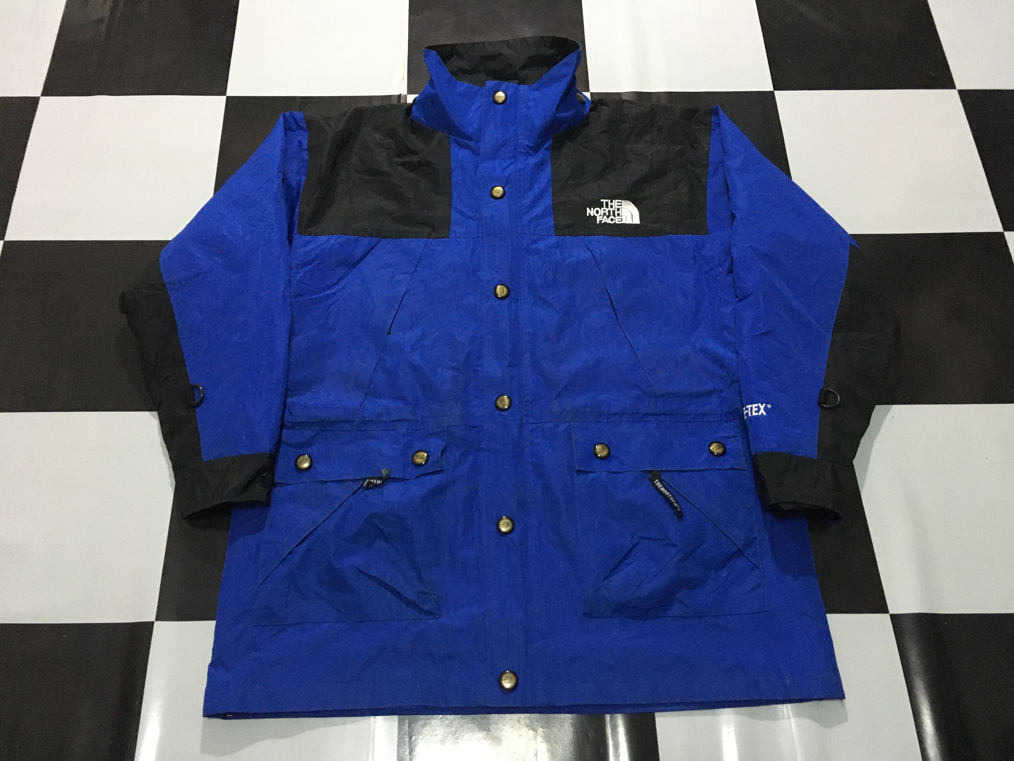 The North Face × Vintage Vintage The North Face jacket windbreaker Gore-Tex two tone Size US M / EU 48-50 / 2 - 1 Thumbnail