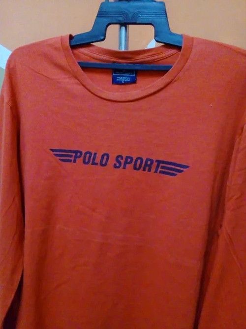 Vintage Polo Sport T Shirt Long Sleeve