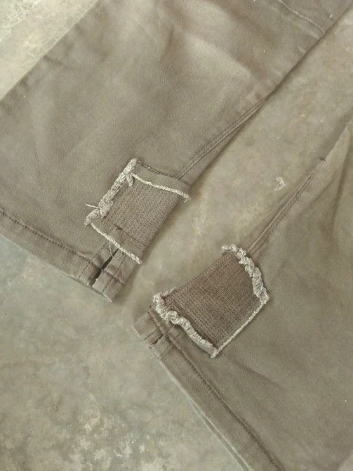 Japanese Brand × Vintage Vintage Unbrand Army Khaki Pants 33x32 Size US 33 - 3 Thumbnail