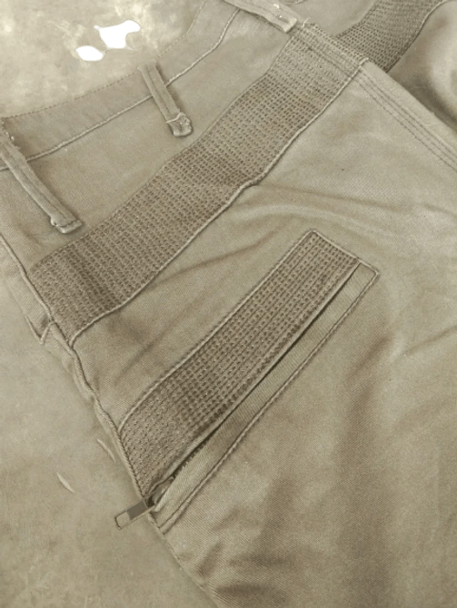 Japanese Brand × Vintage Vintage Unbrand Army Khaki Pants 33x32 Size US 33 - 5 Thumbnail