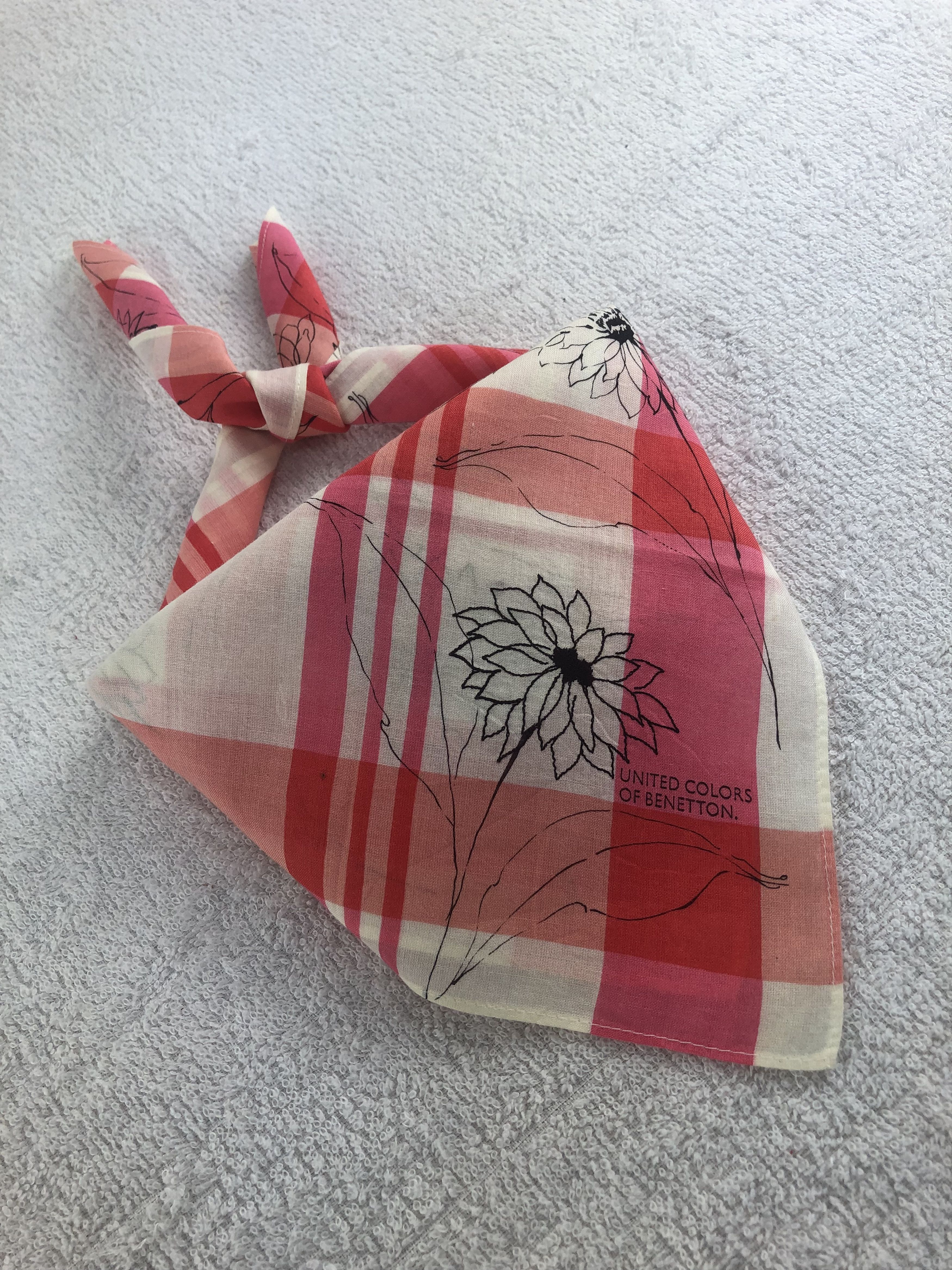 United Colors Of Benetton United Colors Handkerchief / Bandana / Neckerchief C251 Size ONE SIZE - 2 Thumbnail