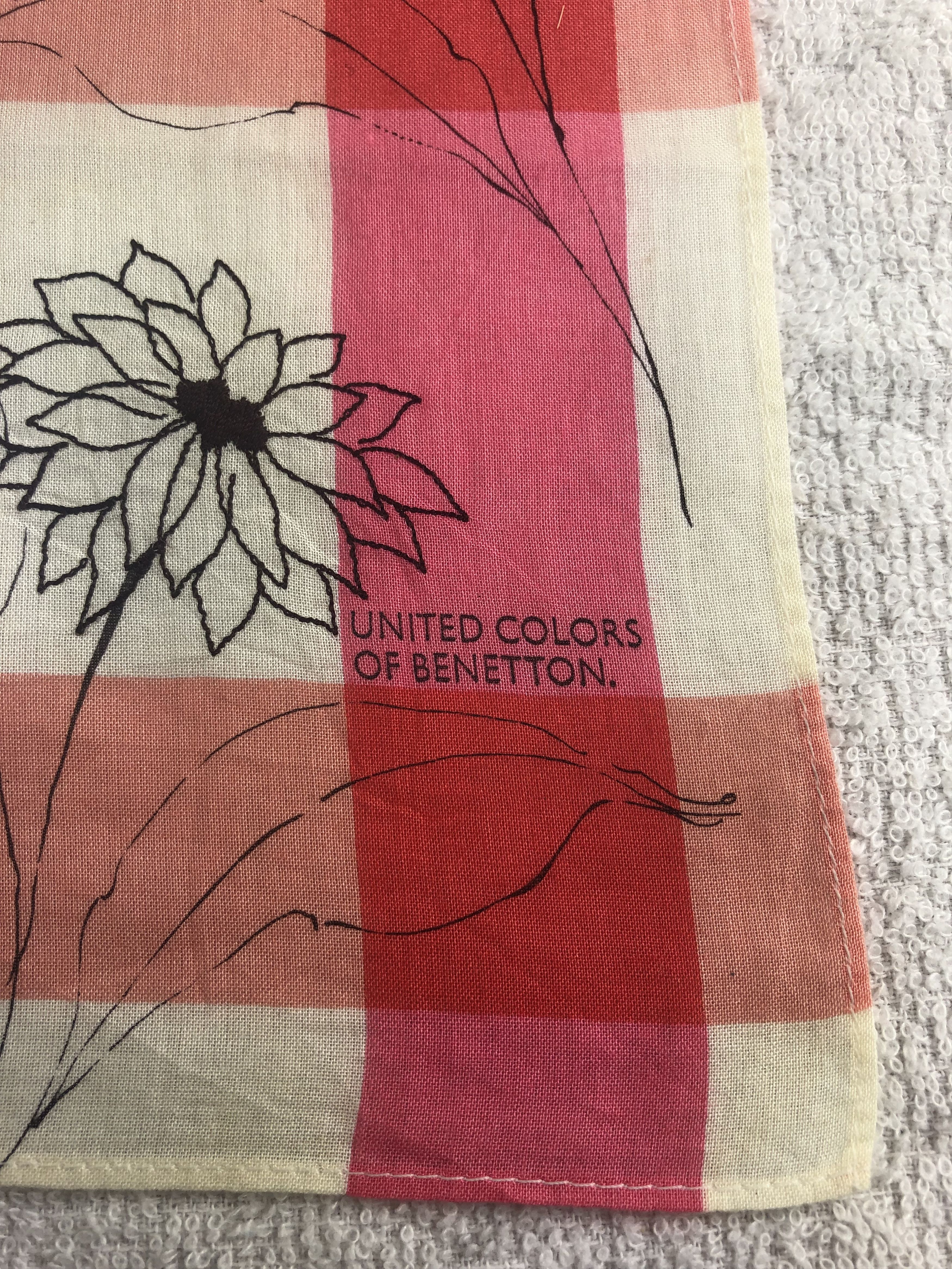 United Colors Of Benetton United Colors Handkerchief / Bandana / Neckerchief C251 Size ONE SIZE - 5 Thumbnail