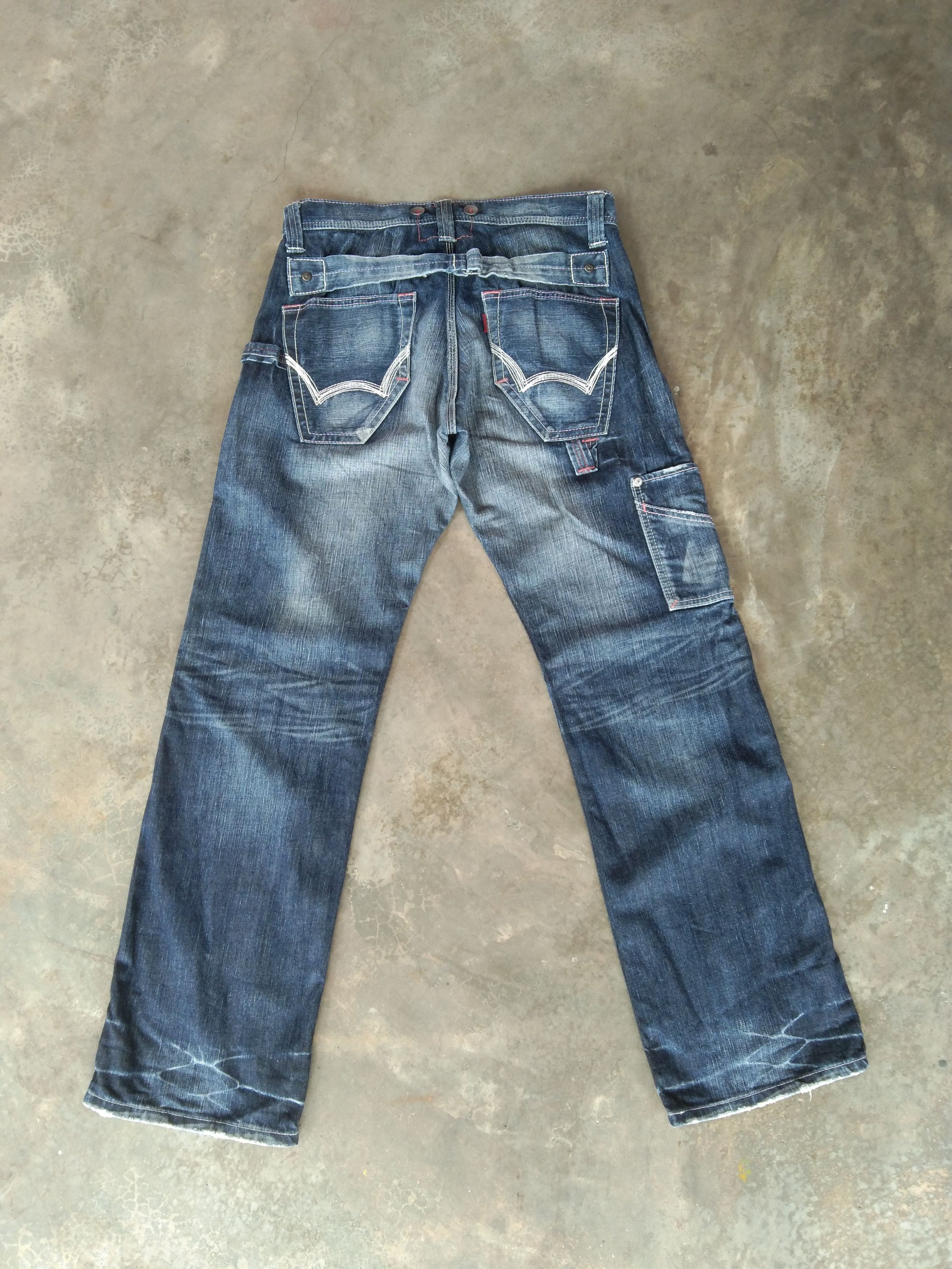 Japanese Brand Vintage Edwin 503 Straight Leg Carpenter Jeans 32x32 Size US 32 / EU 48 - 1 Thumbnail