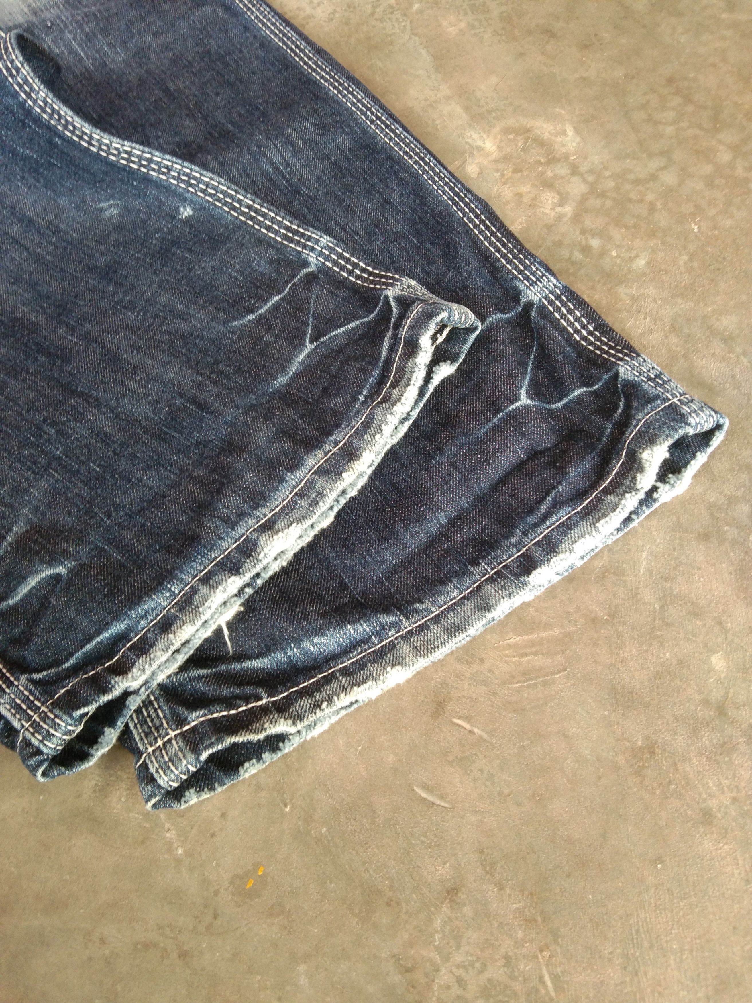 Japanese Brand Vintage Edwin 503 Straight Leg Carpenter Jeans 32x32 Size US 32 / EU 48 - 8 Thumbnail