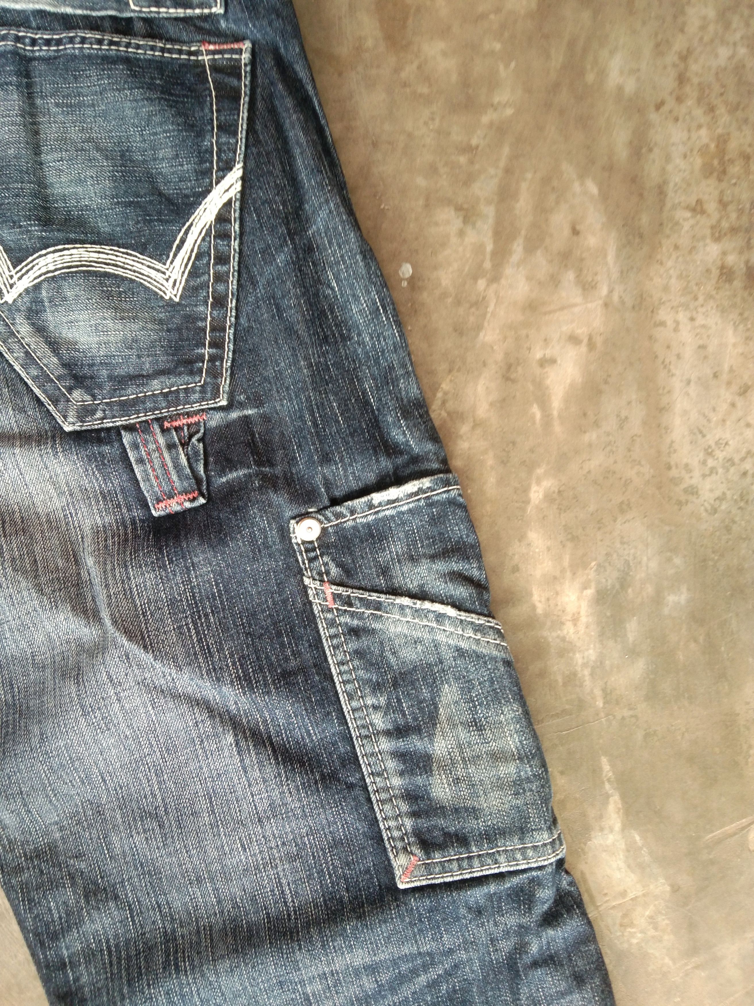 Japanese Brand Vintage Edwin 503 Straight Leg Carpenter Jeans 32x32 Size US 32 / EU 48 - 7 Thumbnail