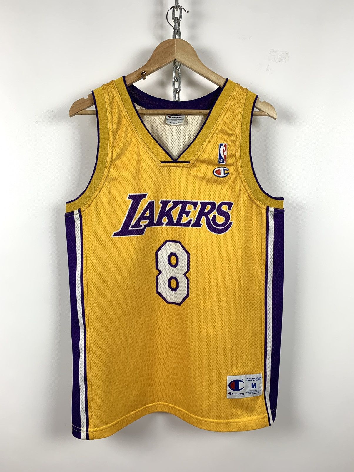 Champion 90s Vintage Kobe Bryant Los Angeles Lakers Champion Jersey Size US M / EU 48-50 / 2 - 1 Thumbnail