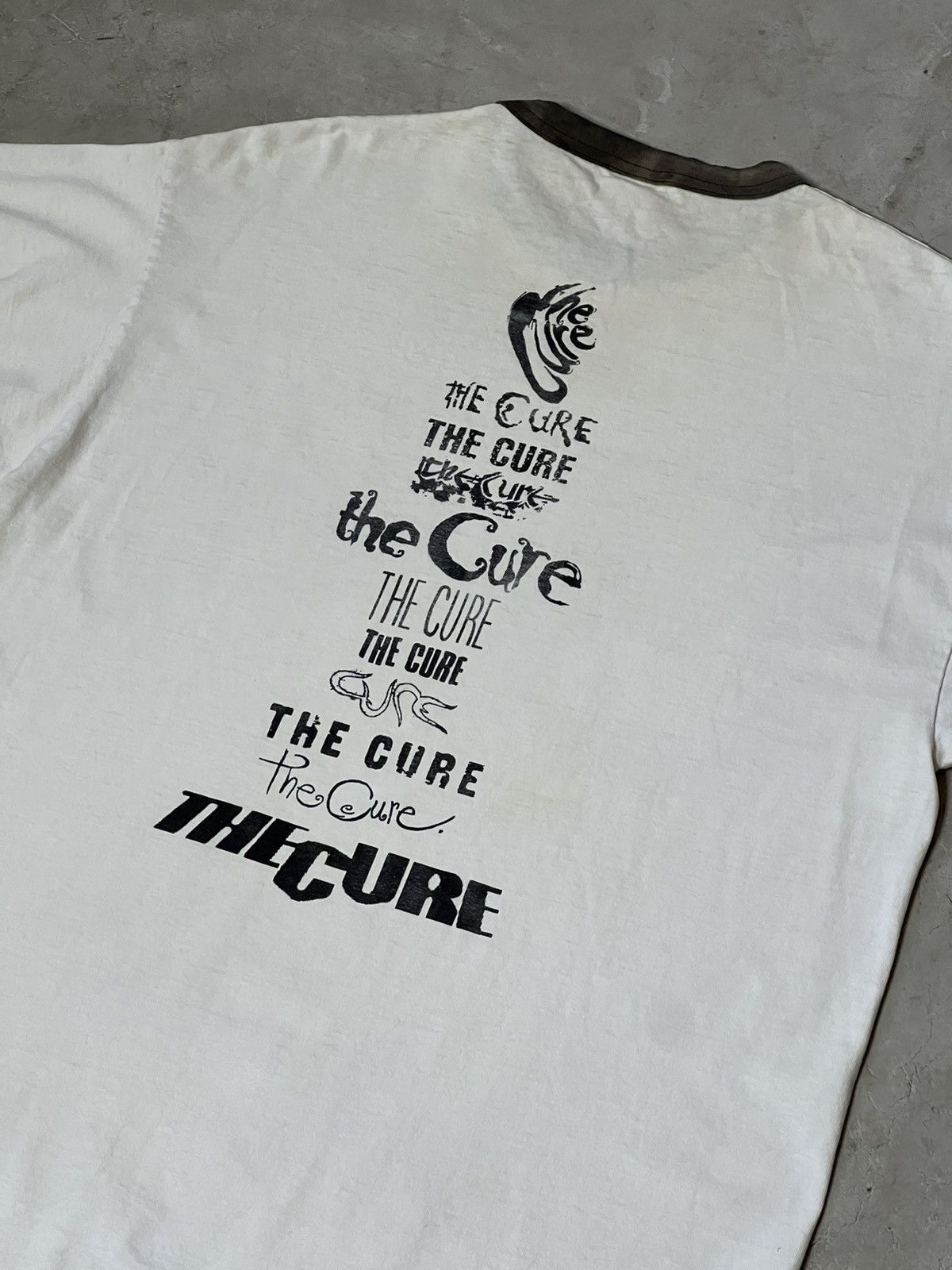 Vintage Vintage 90’s The Cure Ringer Tee Size US L / EU 52-54 / 3 - 6 Thumbnail