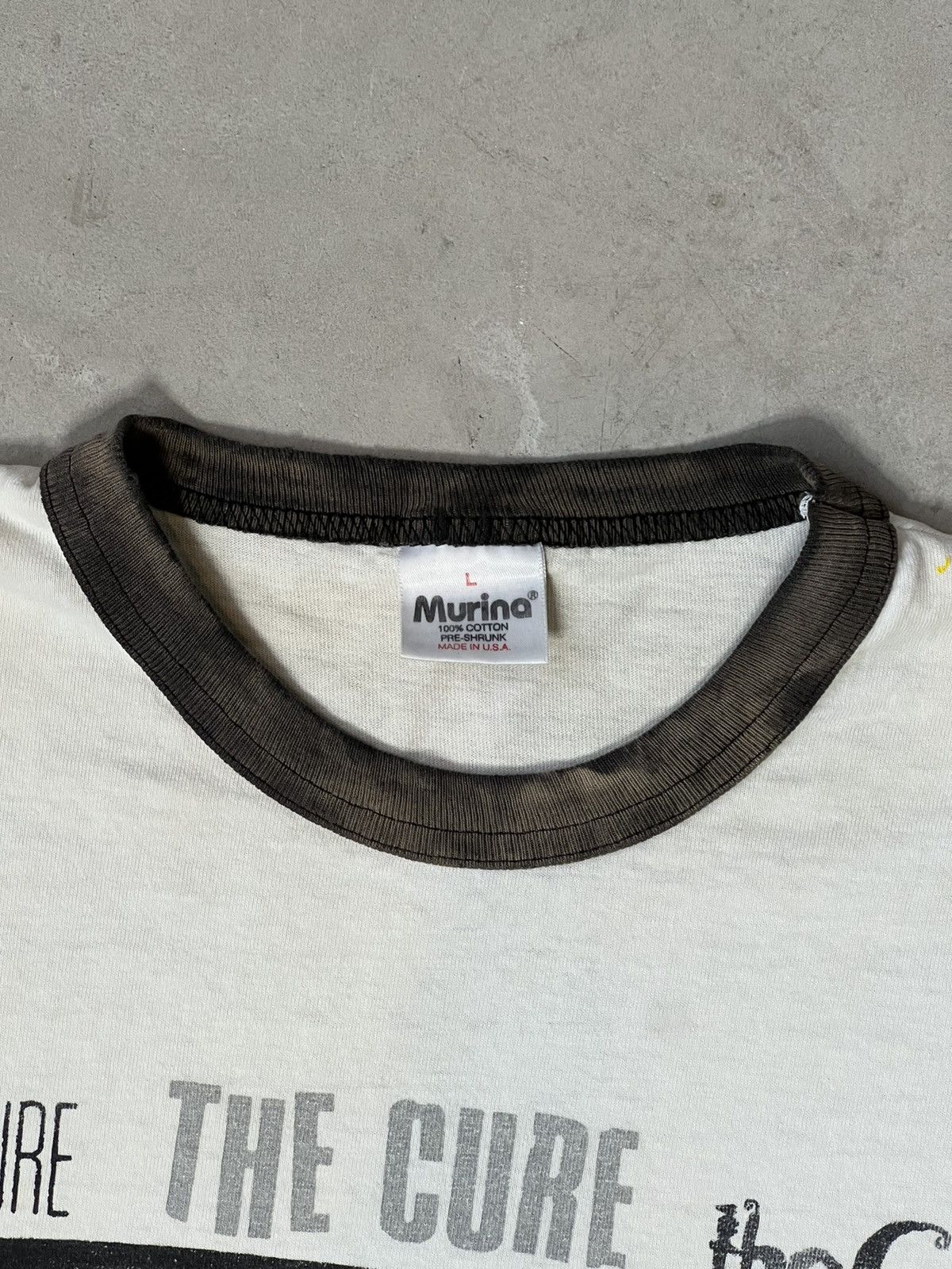 Vintage Vintage 90’s The Cure Ringer Tee Size US L / EU 52-54 / 3 - 8 Thumbnail