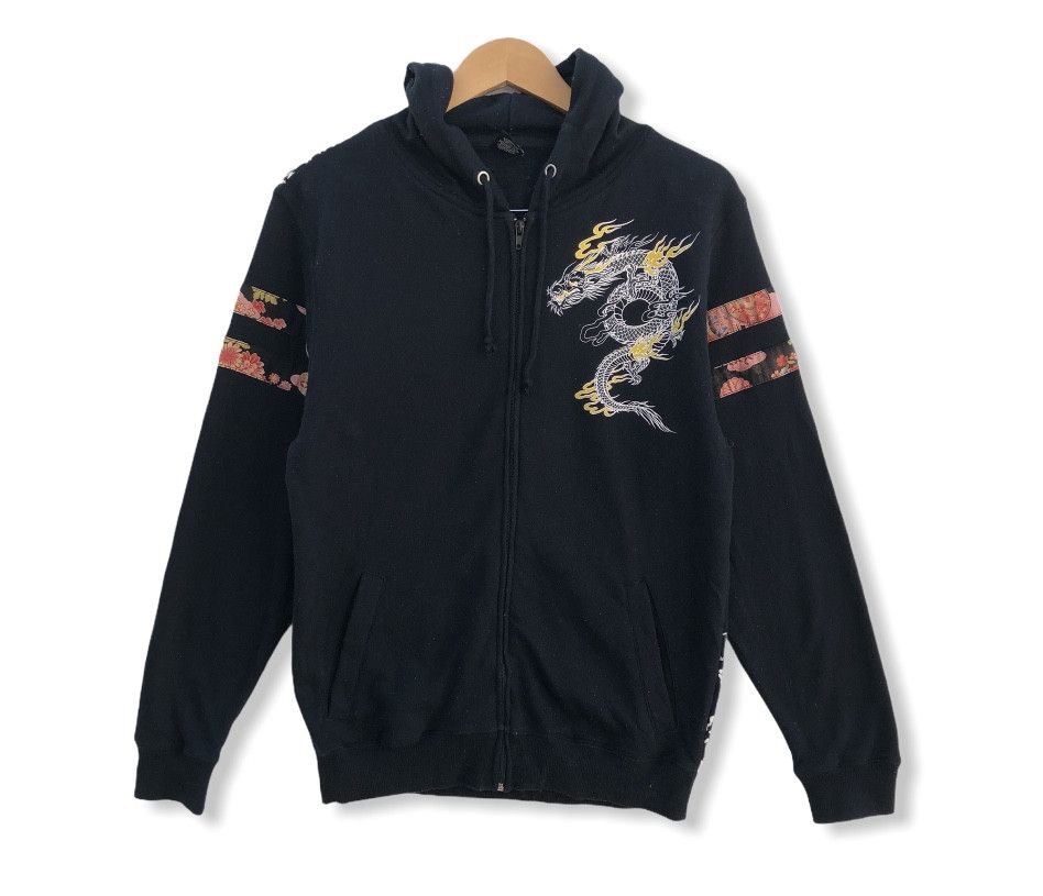 Japanese Brand JAPAN SUKAJAN ZIPPER HOODIE Size US M / EU 48-50 / 2 - 3 Thumbnail