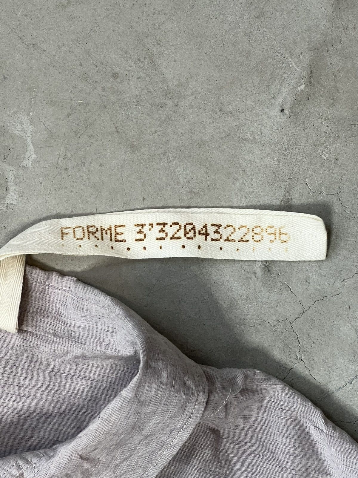Forme D'Expression Forme D’Expression Linen Chore Coat Size US L / EU 52-54 / 3 - 8 Thumbnail
