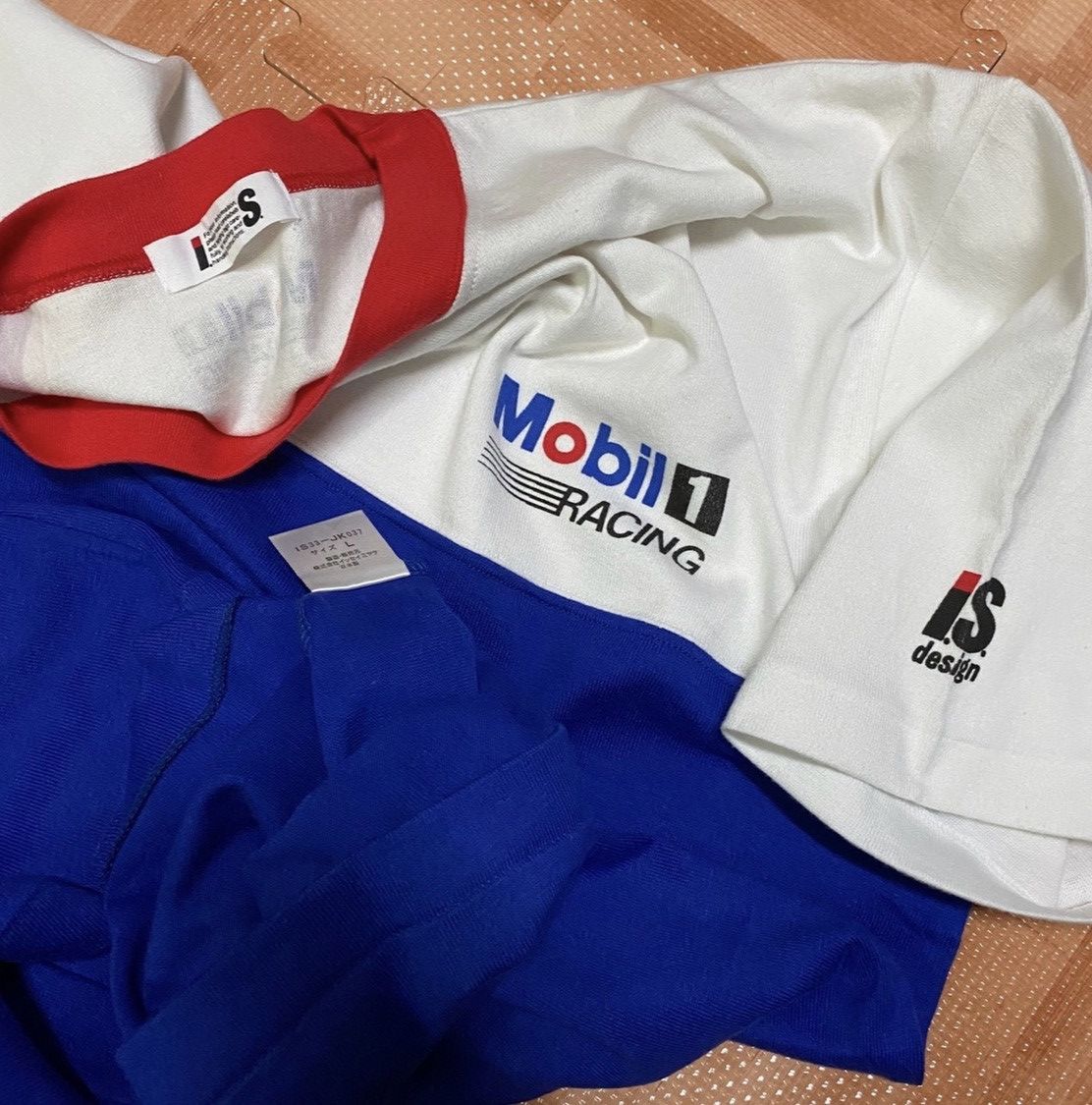 Issey Miyake 🔥 Rare 🔥 Vintage Issey Miyake x Mobile 1 Racing Tshirt Size US L / EU 52-54 / 3 - 4 Thumbnail