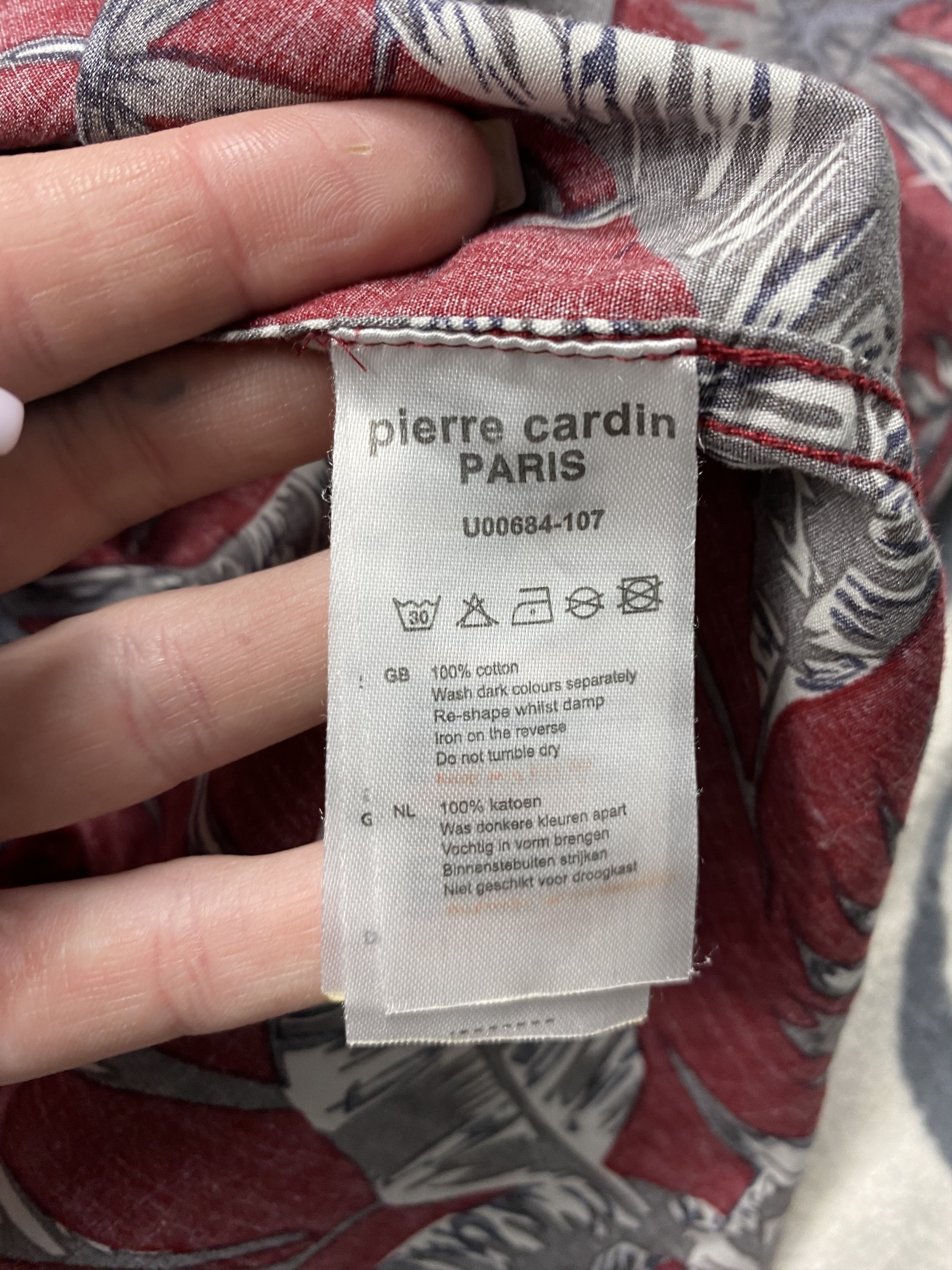 Pierre Cardin Pierre Cardin Vintage Mens Short Sleeve Hawaiian Shirt Size US XXL / EU 58 / 5 - 6 Thumbnail