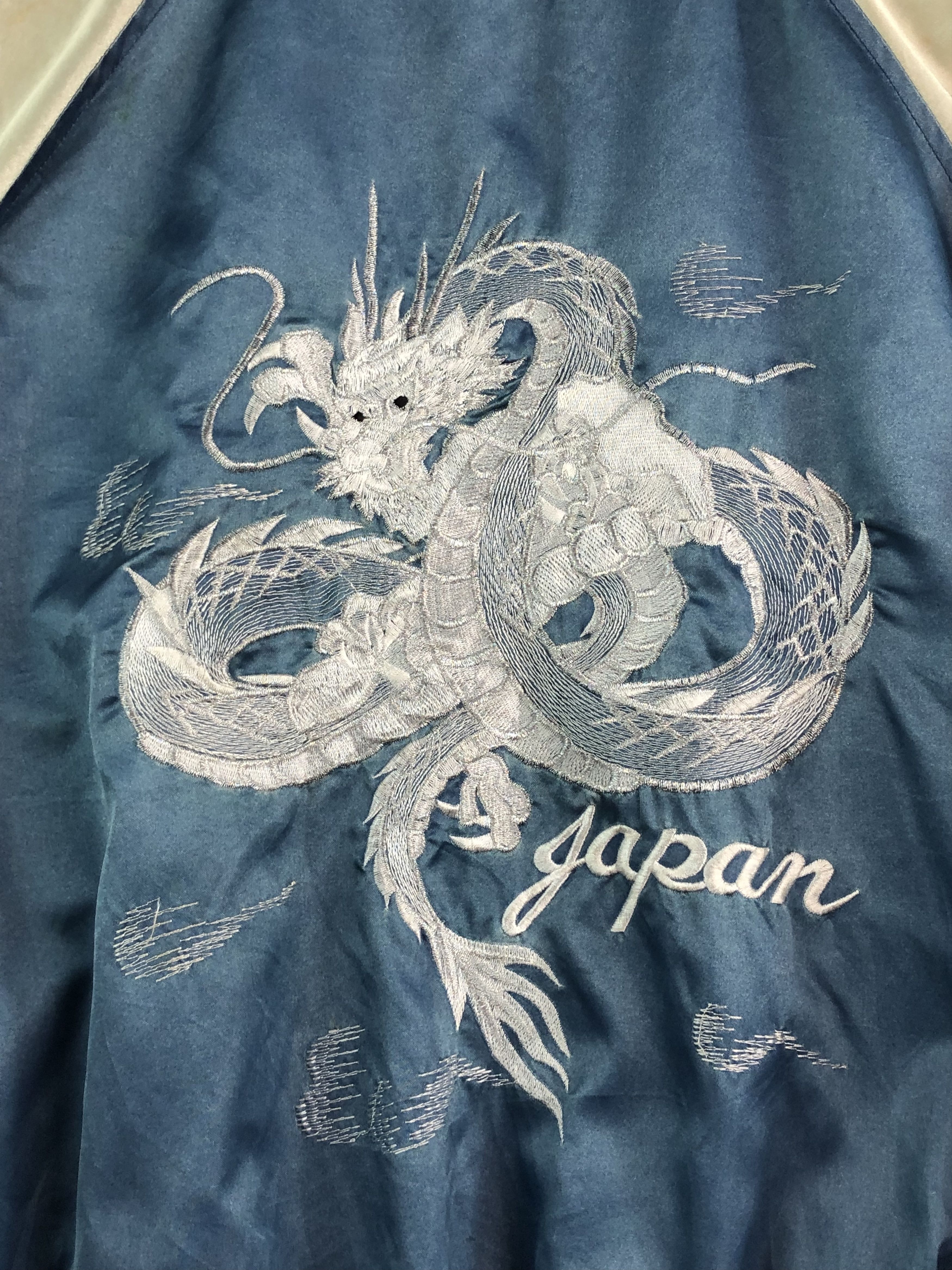 Japanese Brand VINTAGE DRAGON EMBROIDERIES SLEEVES HIT SUKAJAN JACKET Size US L / EU 52-54 / 3 - 5 Thumbnail