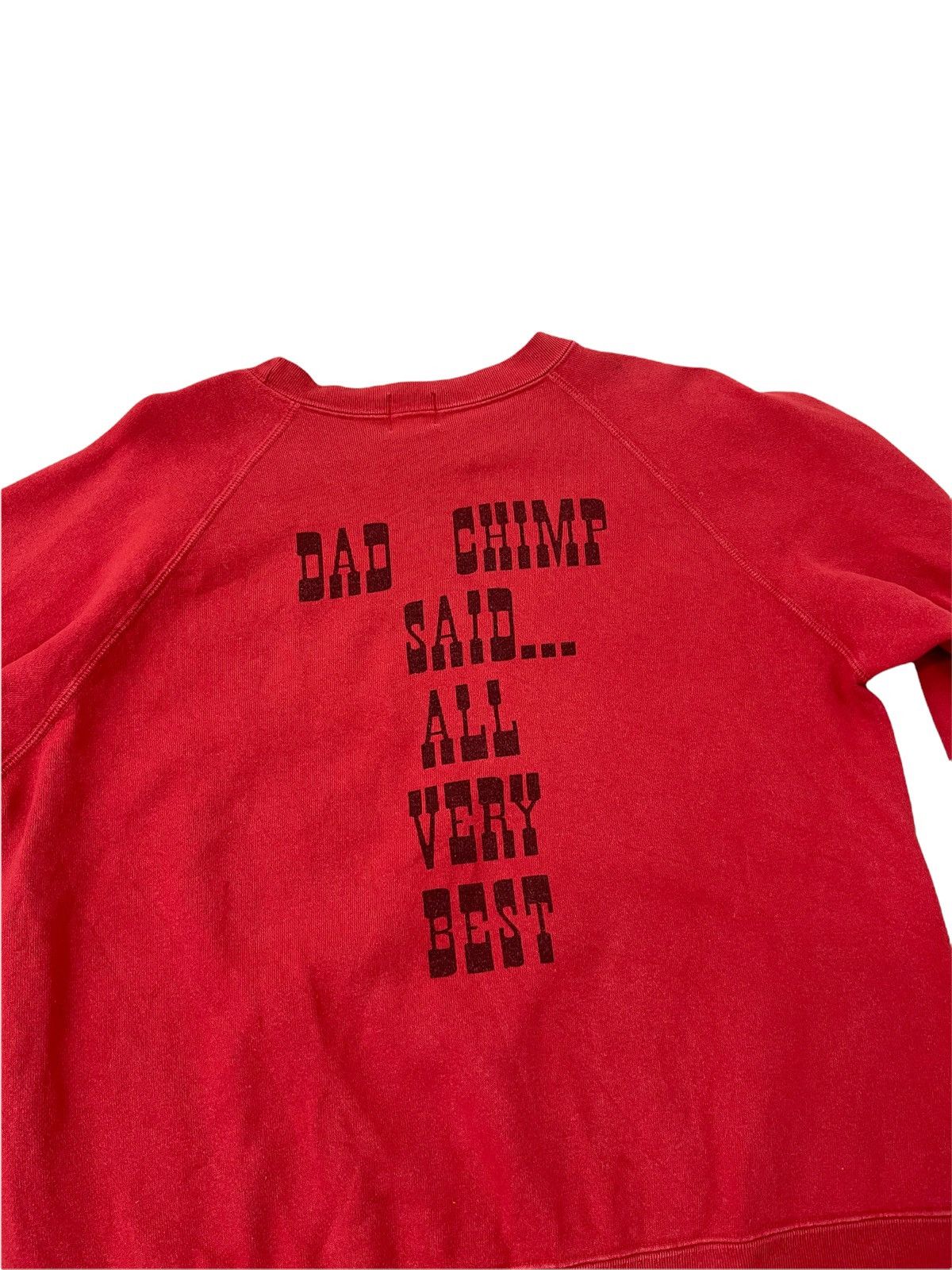 Bape Baby Milo Chimp Man Crewneck Size US M / EU 48-50 / 2 - 5 Thumbnail