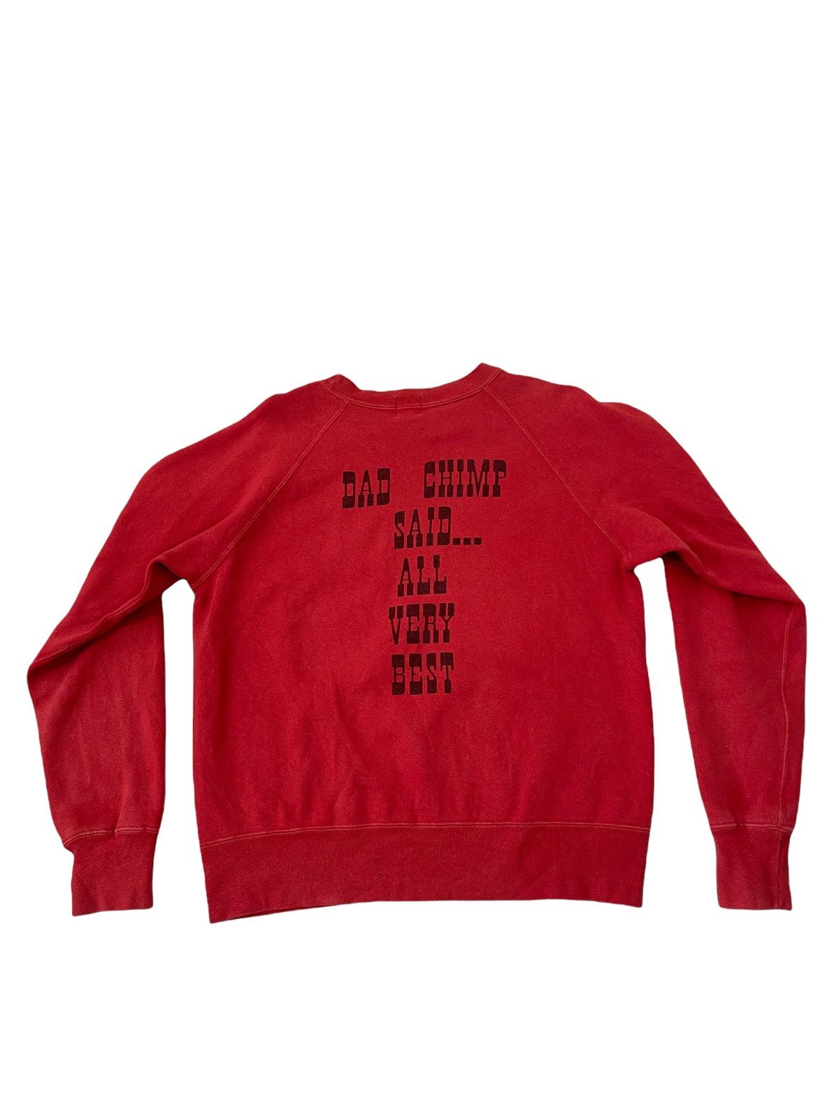 Bape Baby Milo Chimp Man Crewneck Size US M / EU 48-50 / 2 - 4 Thumbnail