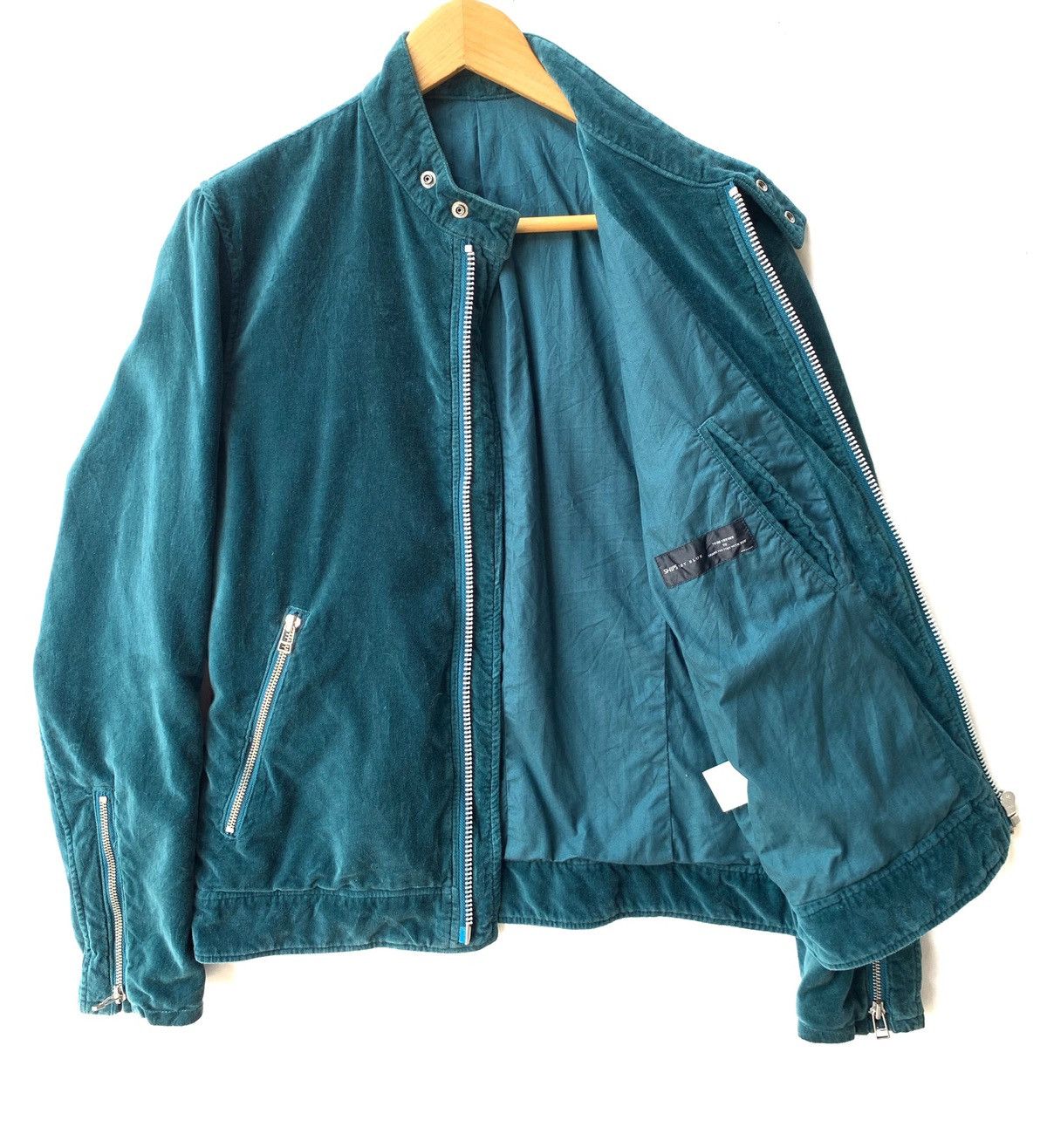 Hysteric Glamour 🇯🇵 Ships Japan Biker Velvet Jacket Size US S / EU 44-46 / 1 - 5 Thumbnail