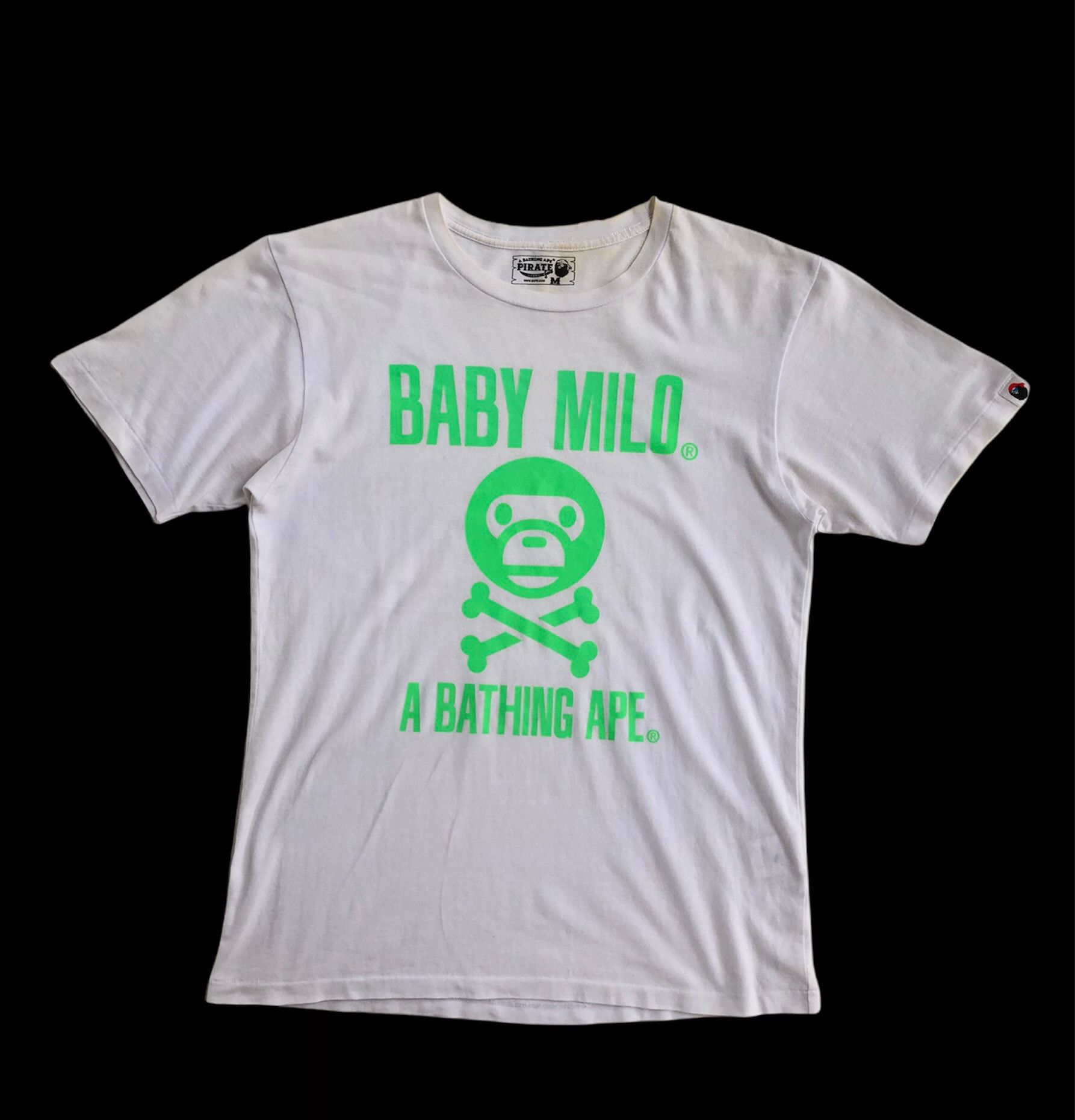 Bape BAPE PIRATE STORE BABY MILO TEE Size US M / EU 48-50 / 2 - 1 Thumbnail
