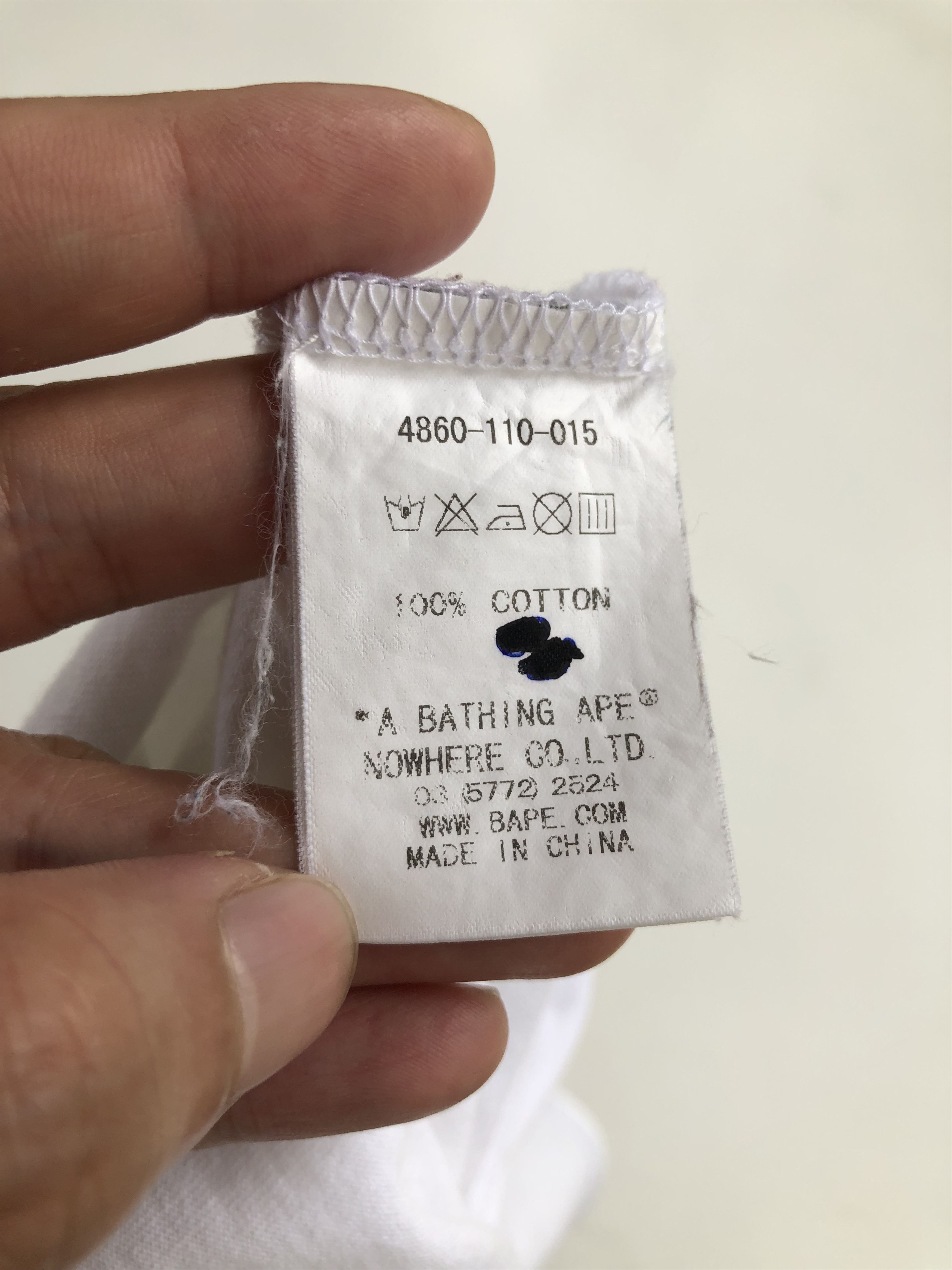 Bape BAPE PIRATE STORE BABY MILO TEE Size US M / EU 48-50 / 2 - 7 Thumbnail