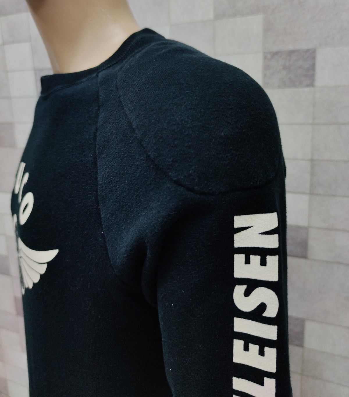 The Real McCoy's JOSEPH BUEGELEISEN BUCO Iconic Logo Wheel + Wings Sweater Size US M / EU 48-50 / 2 - 6 Thumbnail
