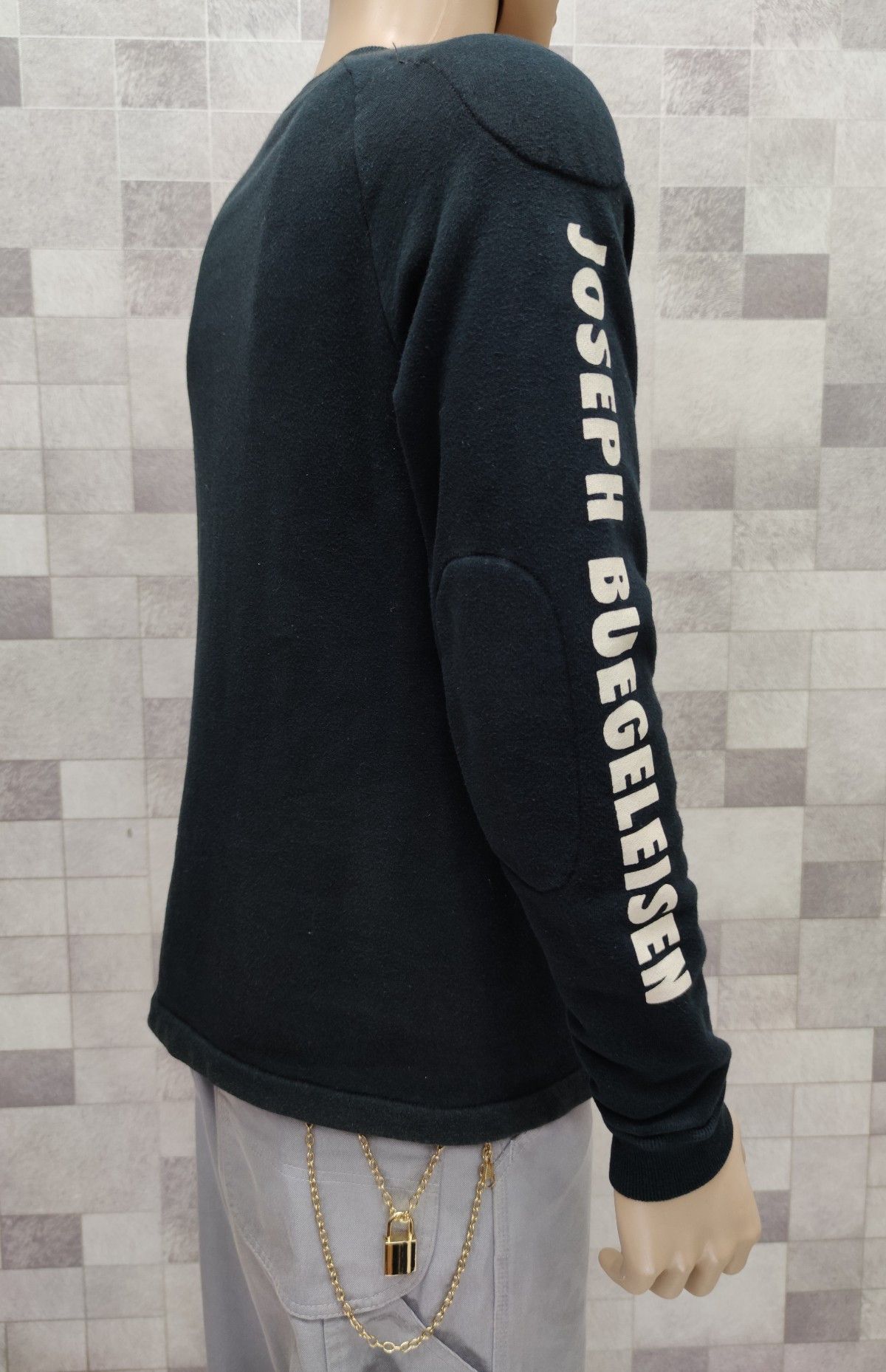 The Real McCoy's JOSEPH BUEGELEISEN BUCO Iconic Logo Wheel + Wings Sweater Size US M / EU 48-50 / 2 - 7 Thumbnail
