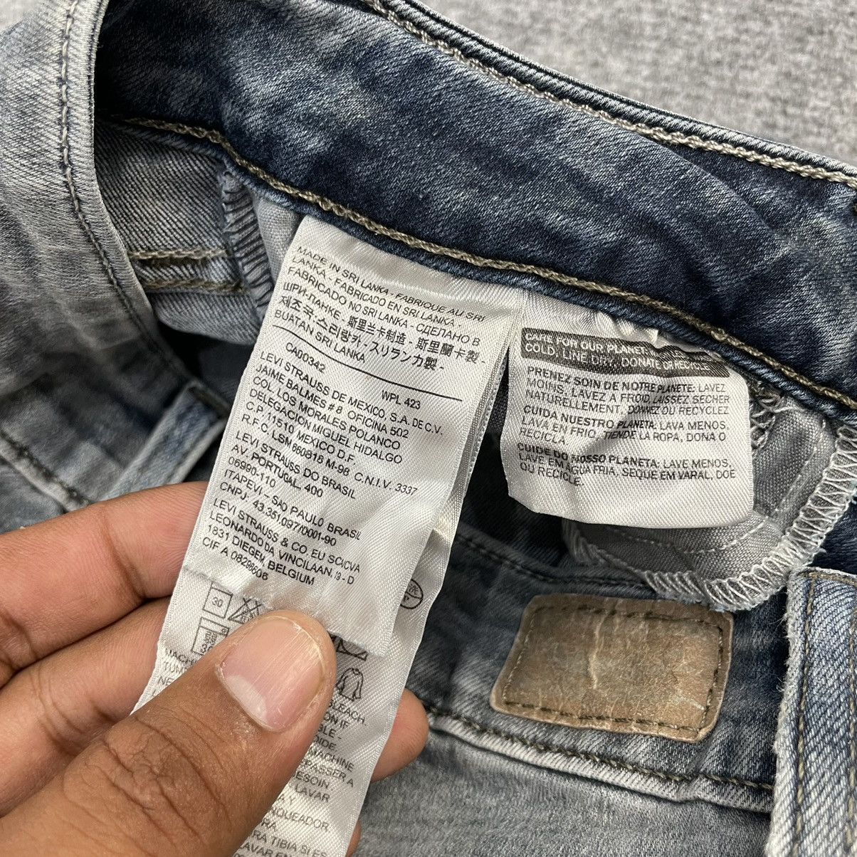 Levi's × Vintage Vintage Levi's Asid Wash Legging -wc056 Size US 26 / EU 42 - 5 Thumbnail