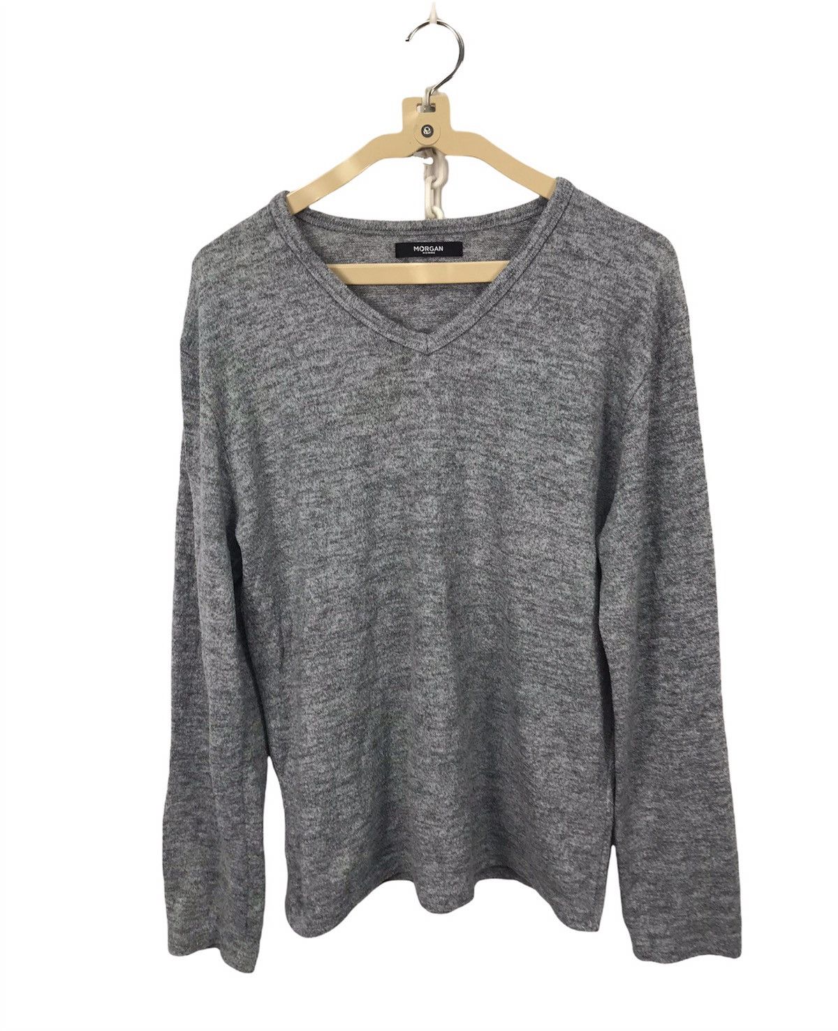 Morgan Homme Morgan homme plain vneck long sleeve Size US M / EU 48-50 / 2 - 1 Thumbnail