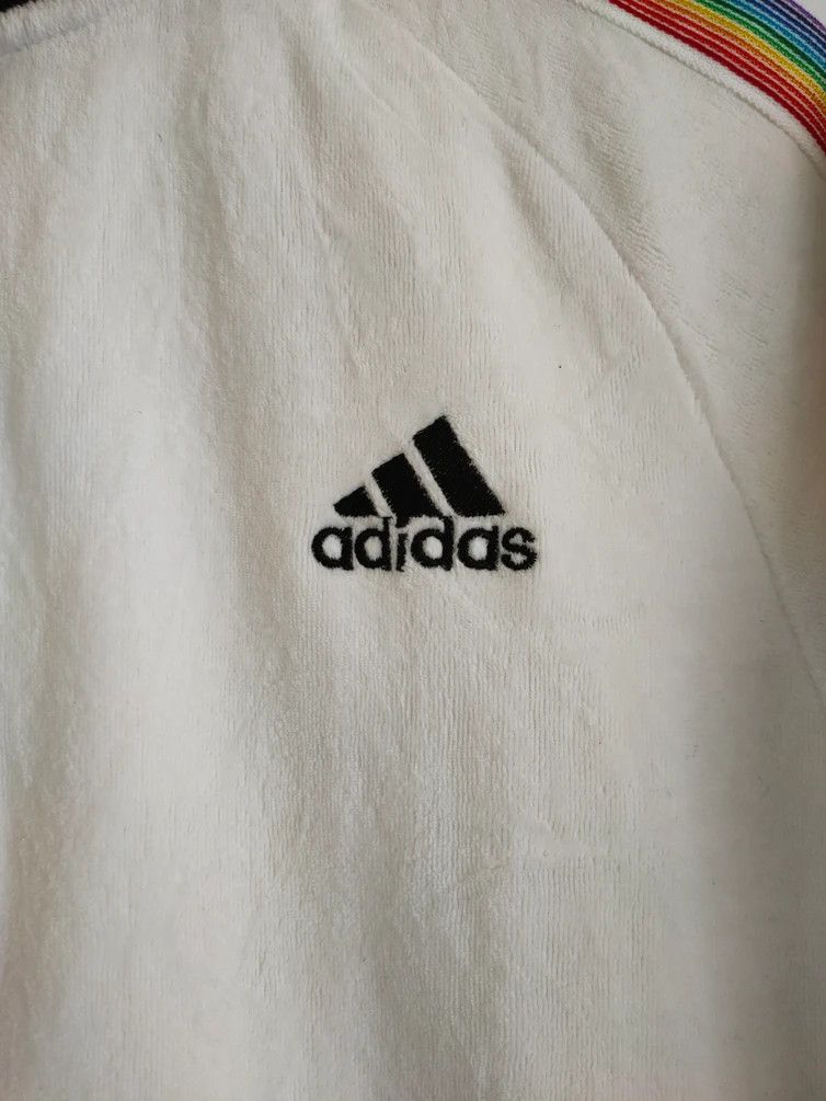 Adidas × Vintage Adidas 3 stripes Track Top Light Jacket Vintage Size US S / EU 44-46 / 1 - 6 Thumbnail