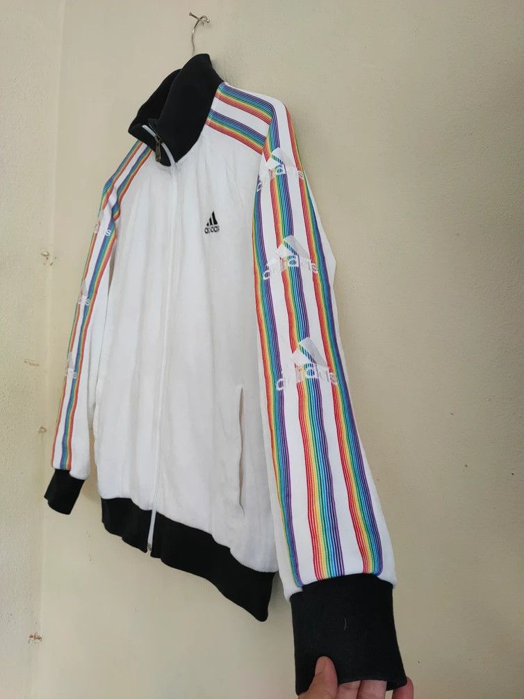 Adidas × Vintage Adidas 3 stripes Track Top Light Jacket Vintage Size US S / EU 44-46 / 1 - 5 Thumbnail