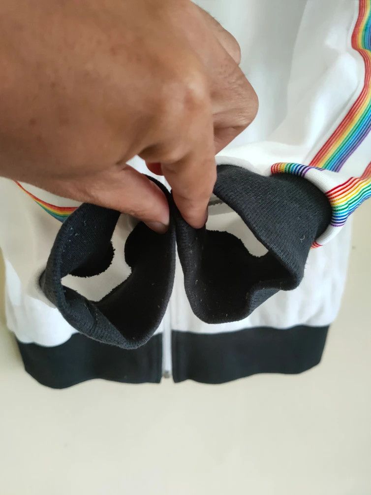Adidas × Vintage Adidas 3 stripes Track Top Light Jacket Vintage Size US S / EU 44-46 / 1 - 4 Thumbnail