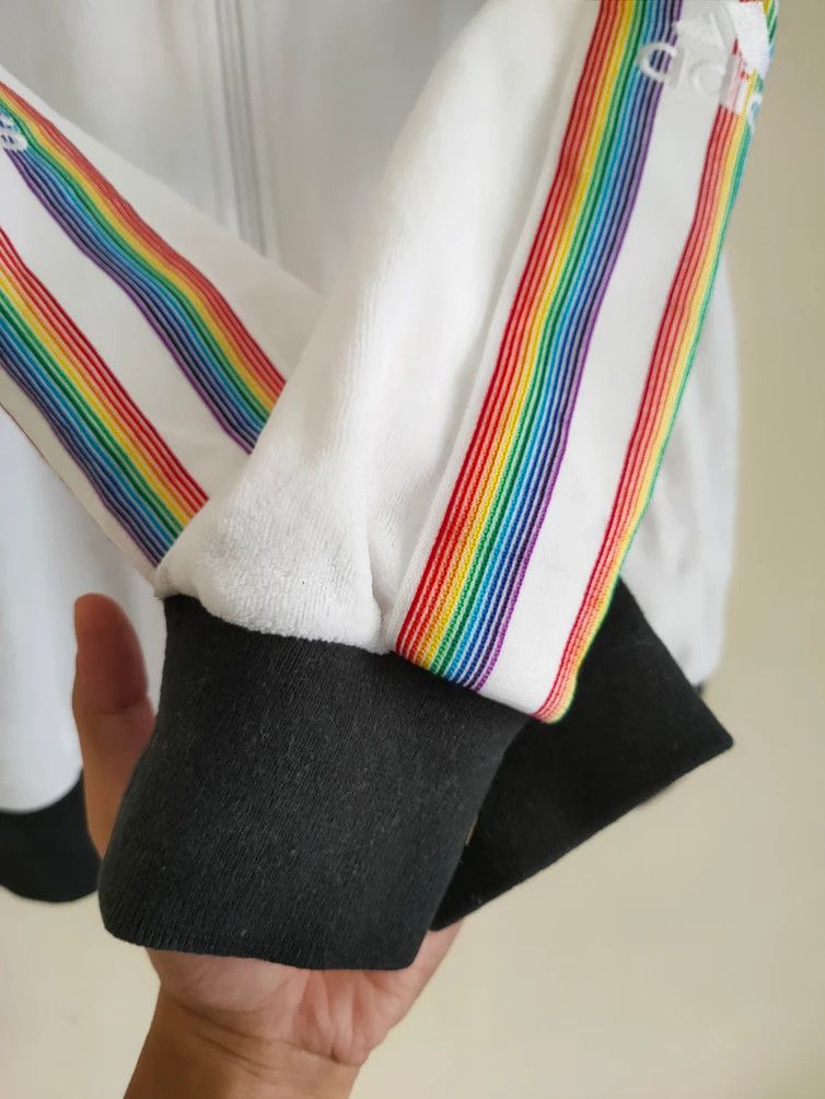 Adidas × Vintage Adidas 3 stripes Track Top Light Jacket Vintage Size US S / EU 44-46 / 1 - 8 Thumbnail