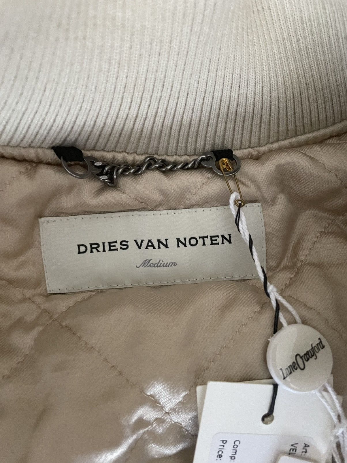 Dries Van Noten Back zipped bomber jacket M Size US M / EU 48-50 / 2 - 16 Thumbnail