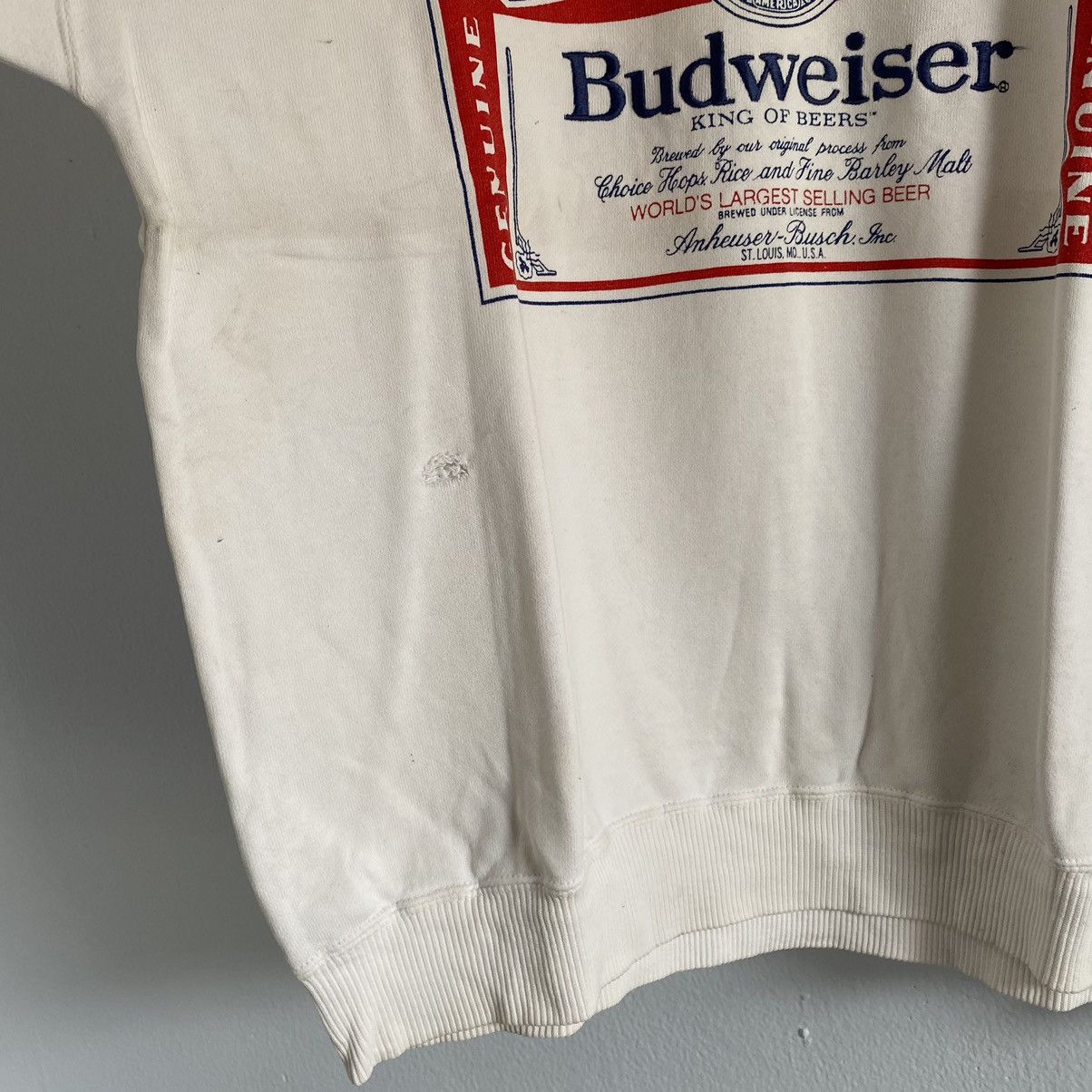 Budweiser × Vintage vintage budweiser sweatshirt Size US L / EU 52-54 / 3 - 4 Thumbnail