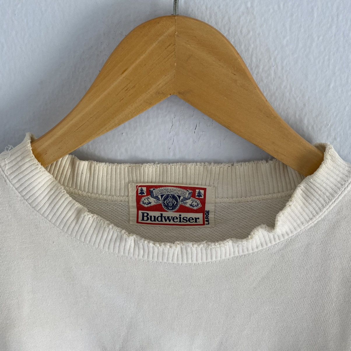 Budweiser × Vintage vintage budweiser sweatshirt Size US L / EU 52-54 / 3 - 5 Thumbnail