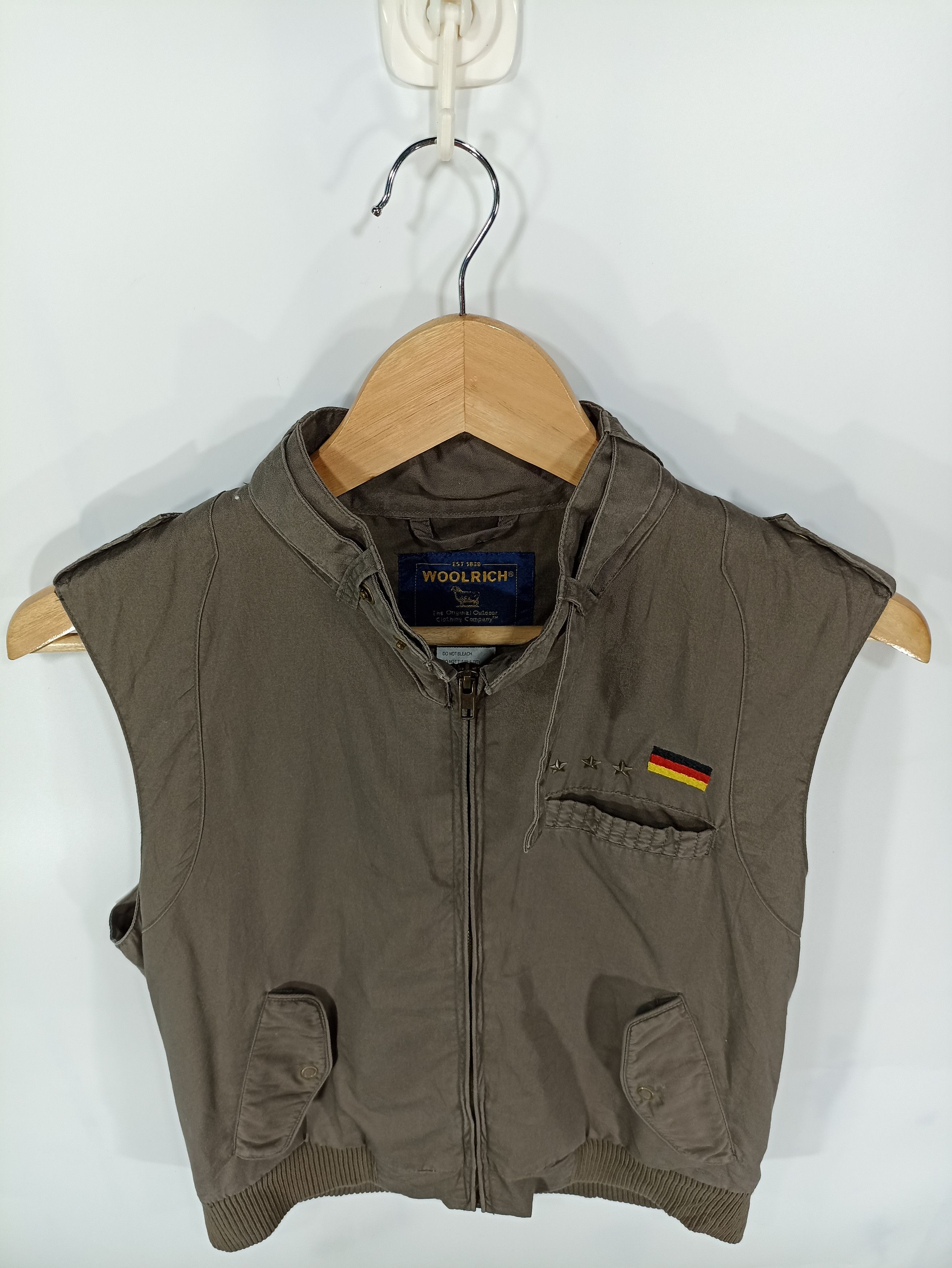Vintage × Woolrich Woolen Mills Vintage Woolrich Military Vest Size US S / EU 44-46 / 1 - 2 Thumbnail
