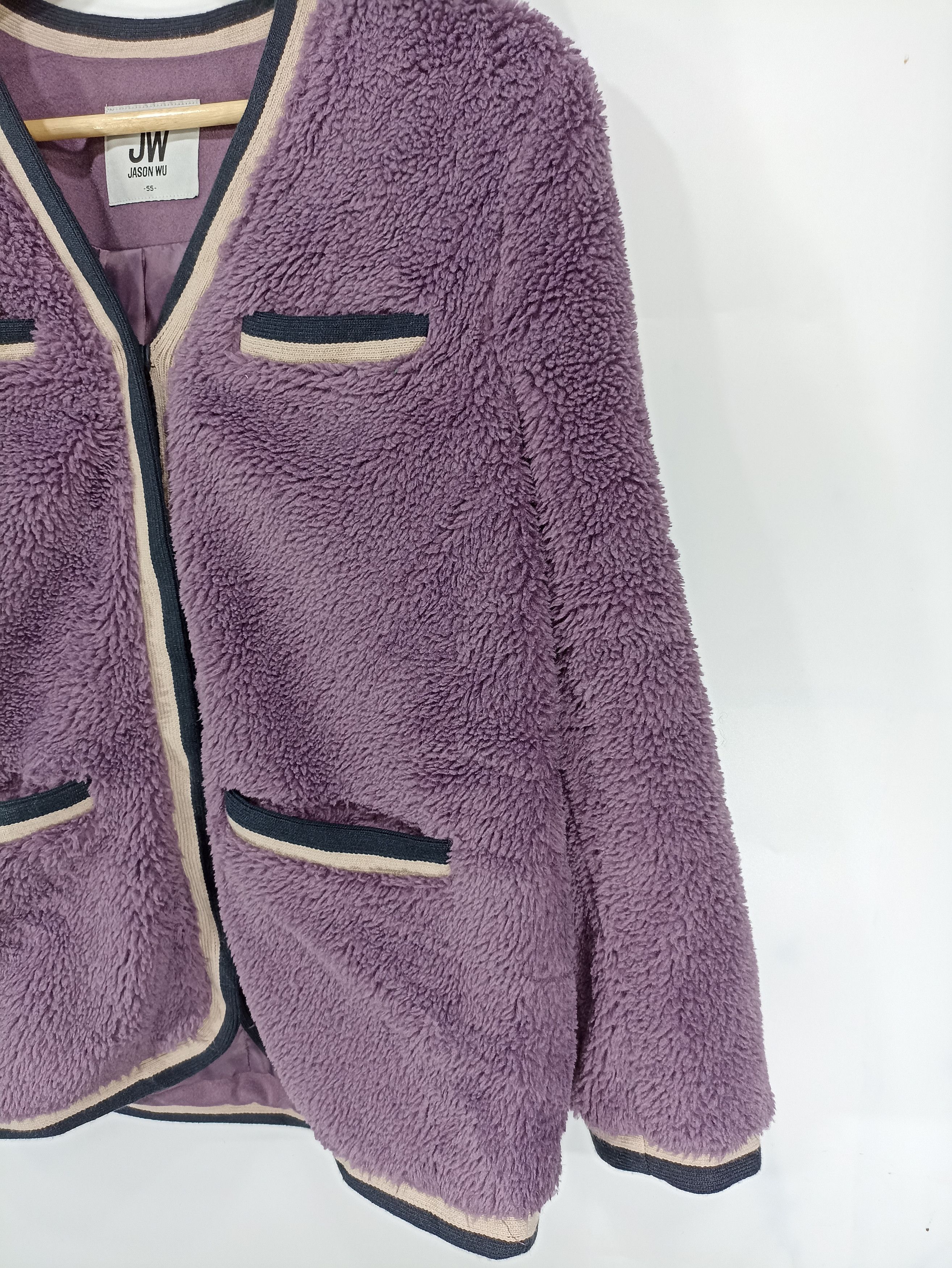 Japanese Brand × Vintage JW Multi Pocket Fleece Snap Button Cardigan Size US S / EU 44-46 / 1 - 3 Thumbnail