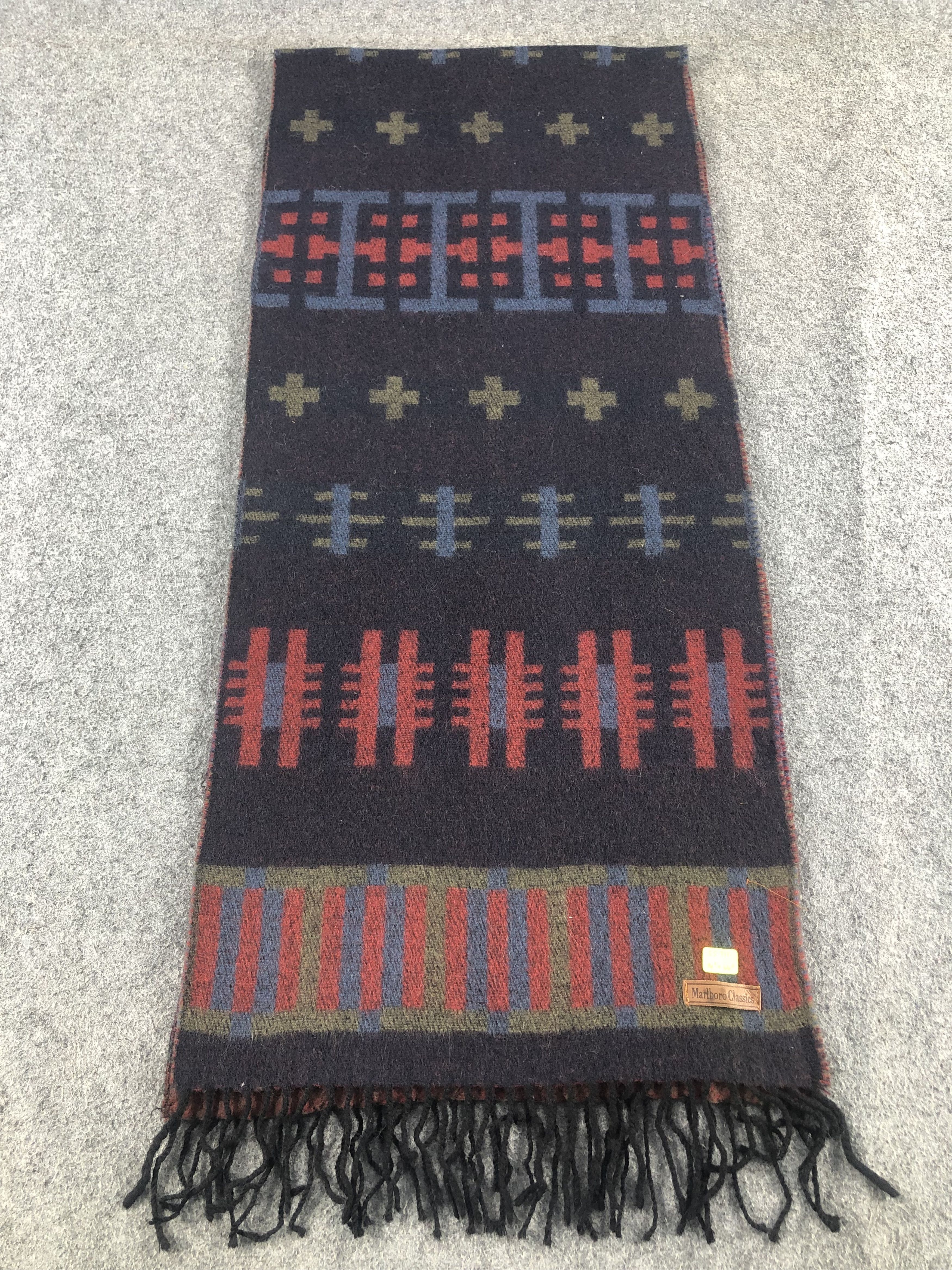 Marlboro Classics Marlboro Scarf / Muffler / Neckwear Size ONE SIZE - 3 Thumbnail