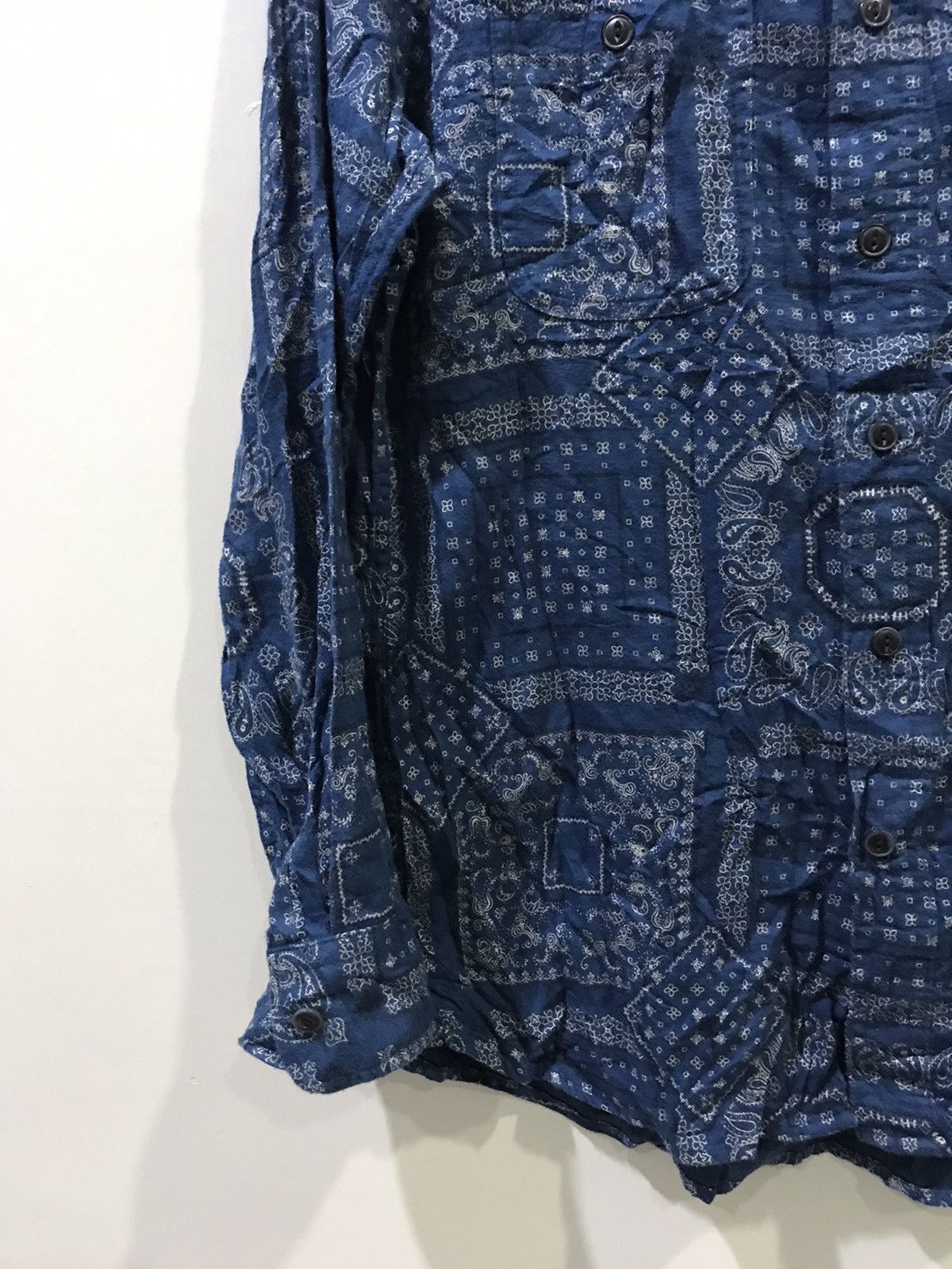 Uniqlo UNIQLO Bandana Paisley Double Pockets Shirt Size US L / EU 52-54 / 3 - 6 Thumbnail