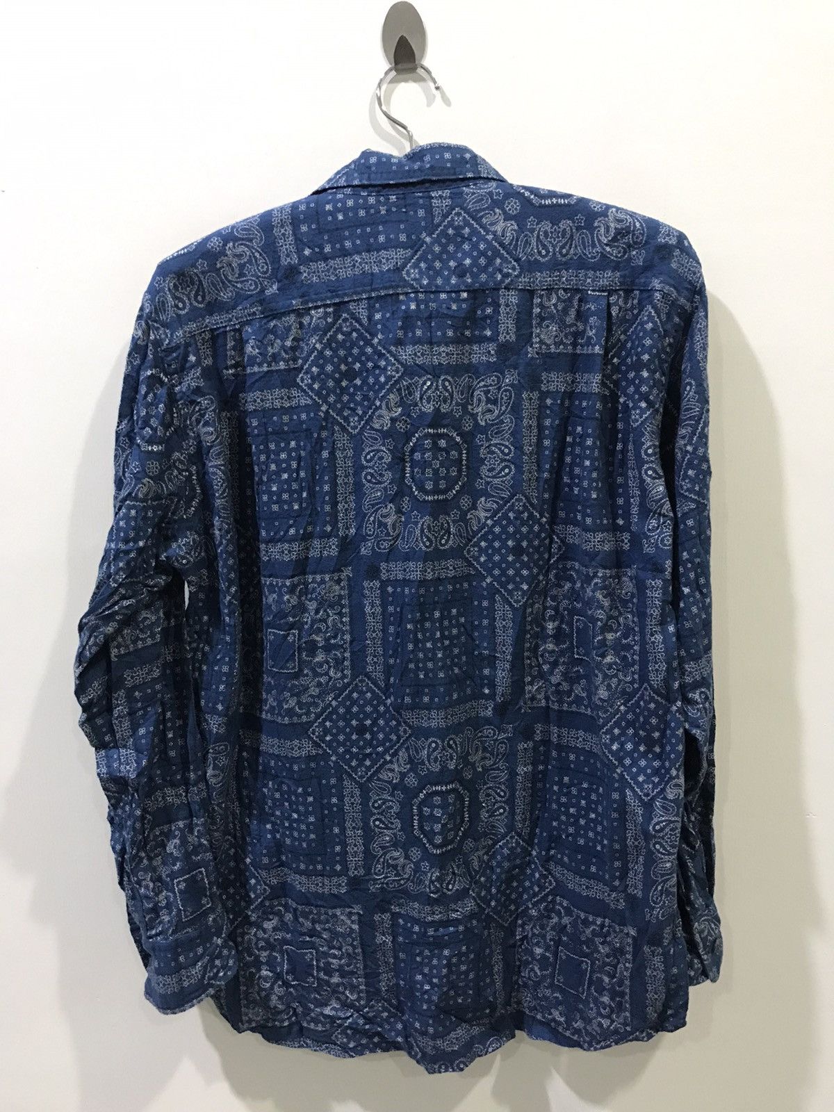 Uniqlo UNIQLO Bandana Paisley Double Pockets Shirt Size US L / EU 52-54 / 3 - 7 Thumbnail