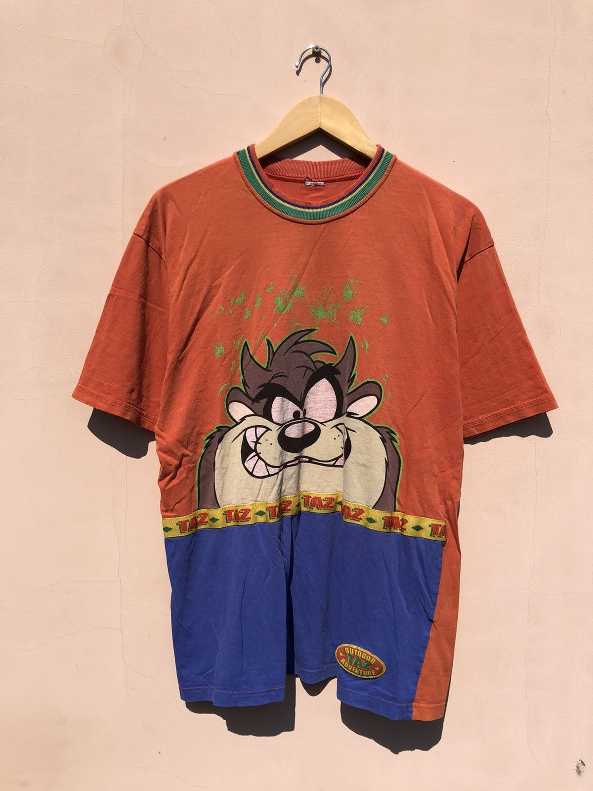 Cartoon Network Vintage 90s Taz Tazmanian Devil Outdoor Adventure Tee Size US L / EU 52-54 / 3 - 1 Thumbnail