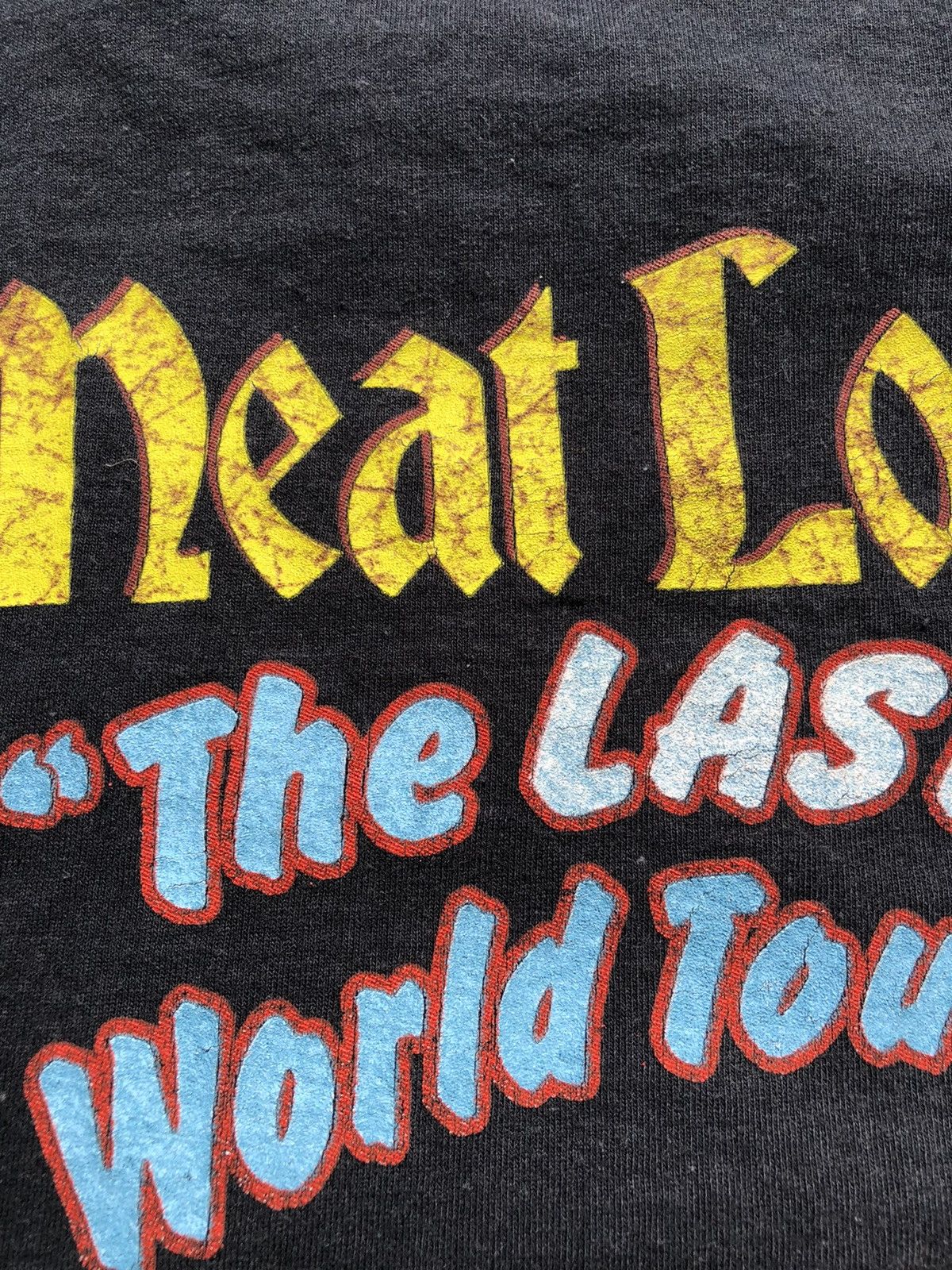 Band Tees Vintage 2003 Meat Loaf The Last World Tour Band Tee Size US L / EU 52-54 / 3 - 11 Thumbnail