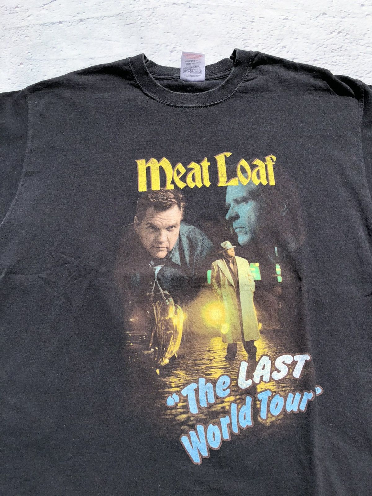 Band Tees Vintage 2003 Meat Loaf The Last World Tour Band Tee Size US L / EU 52-54 / 3 - 3 Thumbnail