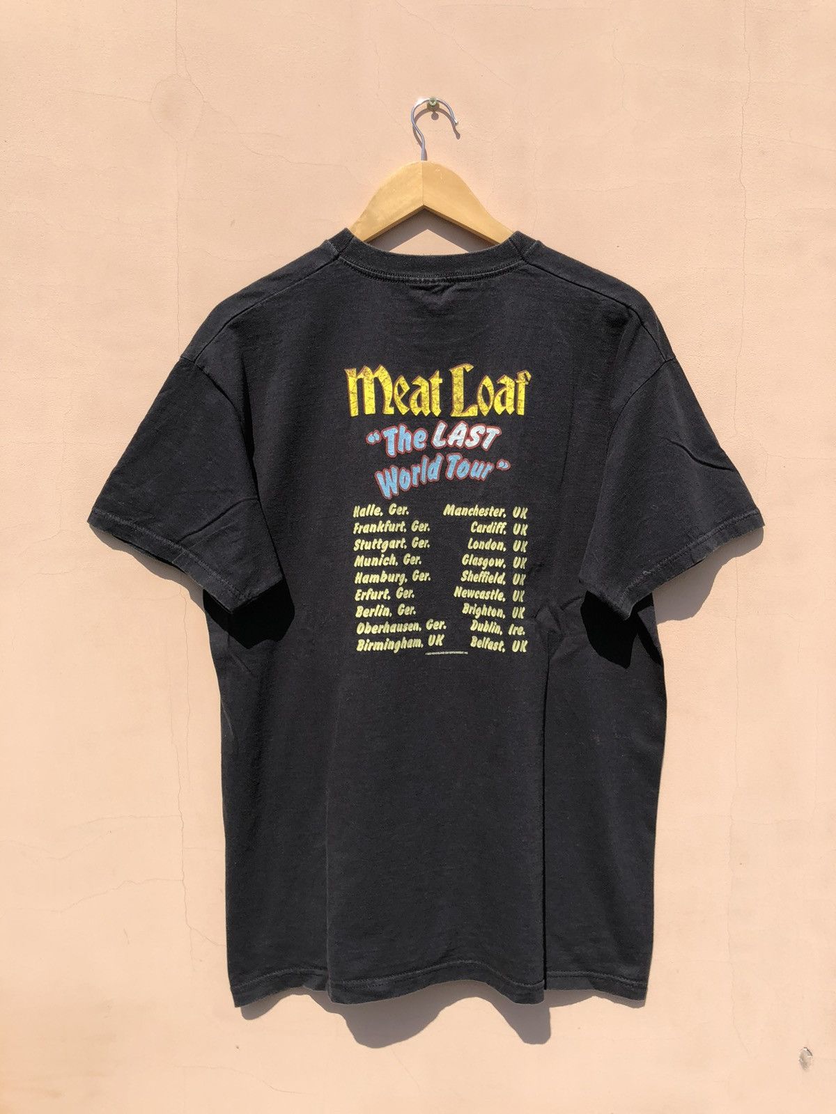 Band Tees Vintage 2003 Meat Loaf The Last World Tour Band Tee Size US L / EU 52-54 / 3 - 2 Thumbnail