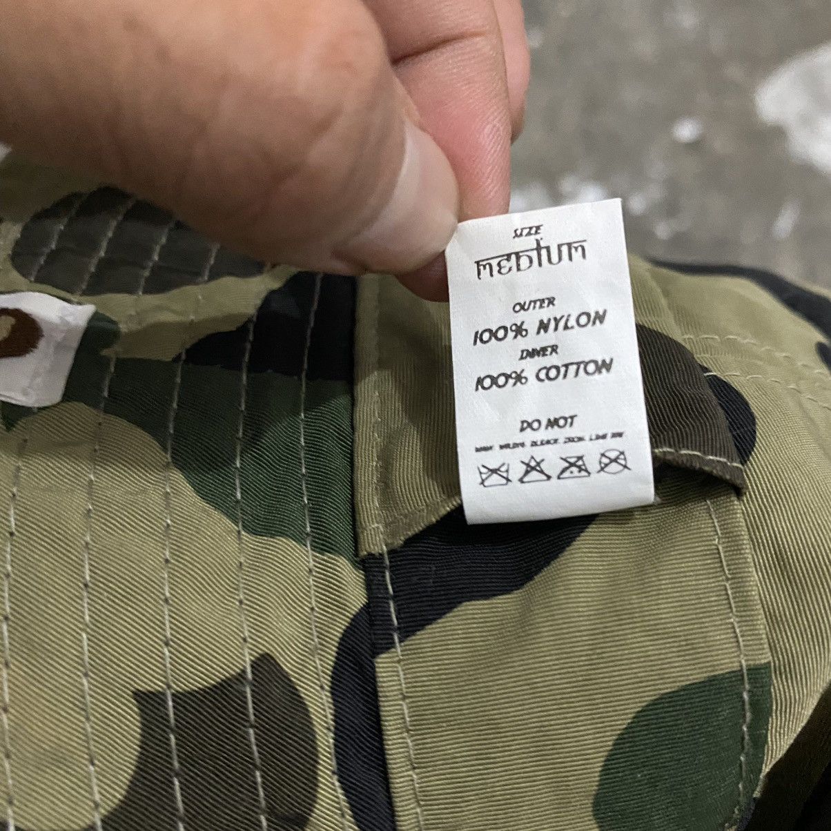 Bape × Vintage 1st Camo Reversible Bucket Hat Size ONE SIZE - 5 Thumbnail