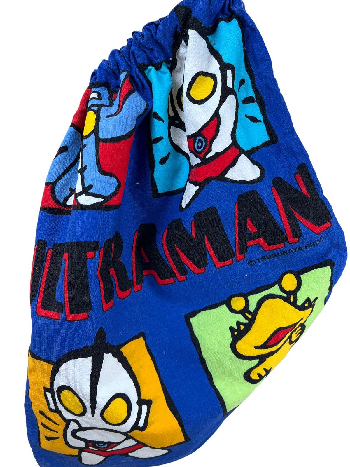 Anime × Japanese Brand Vintage All Over Print Ultraman Drawstring Sling Bag Size ONE SIZE - 4 Thumbnail