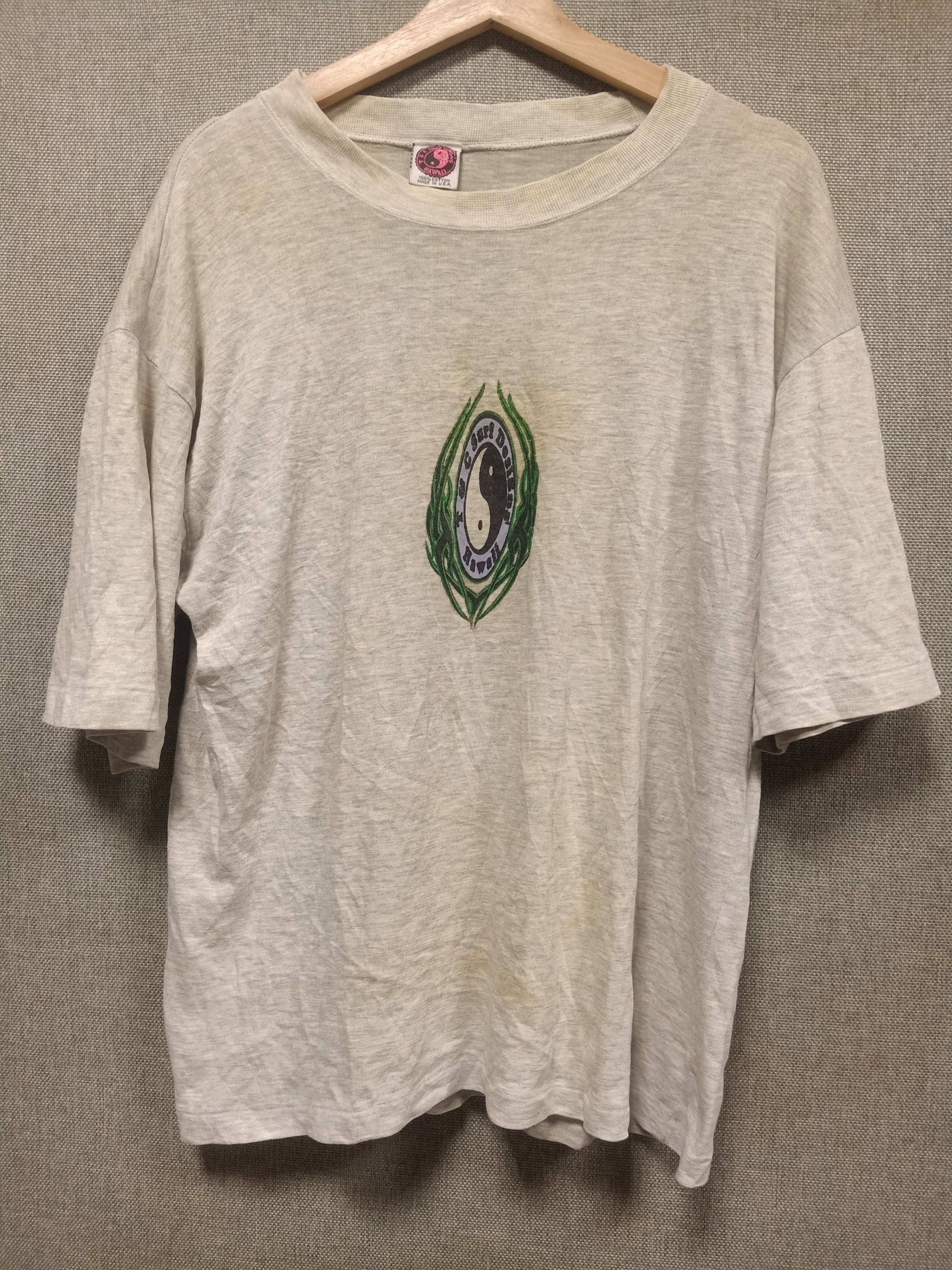 Vintage vintage 90s t shirt t & c surf made in usa Size US L / EU 52-54 / 3 - 2 Thumbnail