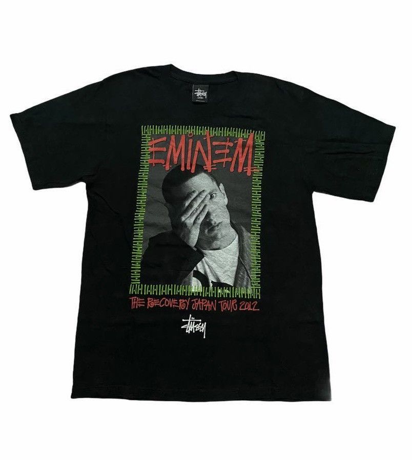 Eminem x Stussy RECOVERY JAPAN TOUR 2012 T-Shirt