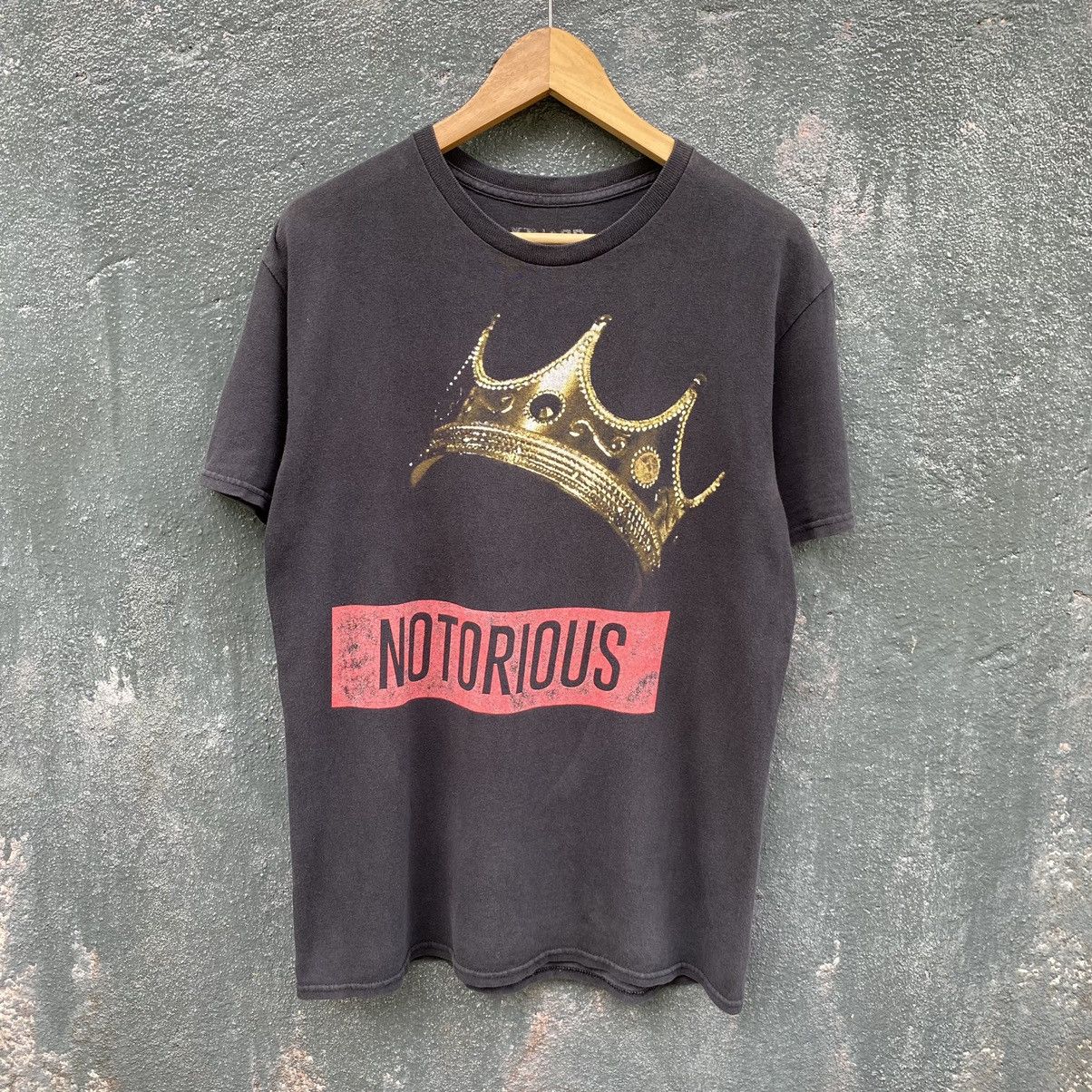 Rap Tees Thrashed Faded Vintage Y2K Notorious Big ERD GRUNGE TEE Size US M / EU 48-50 / 2 - 1 Thumbnail