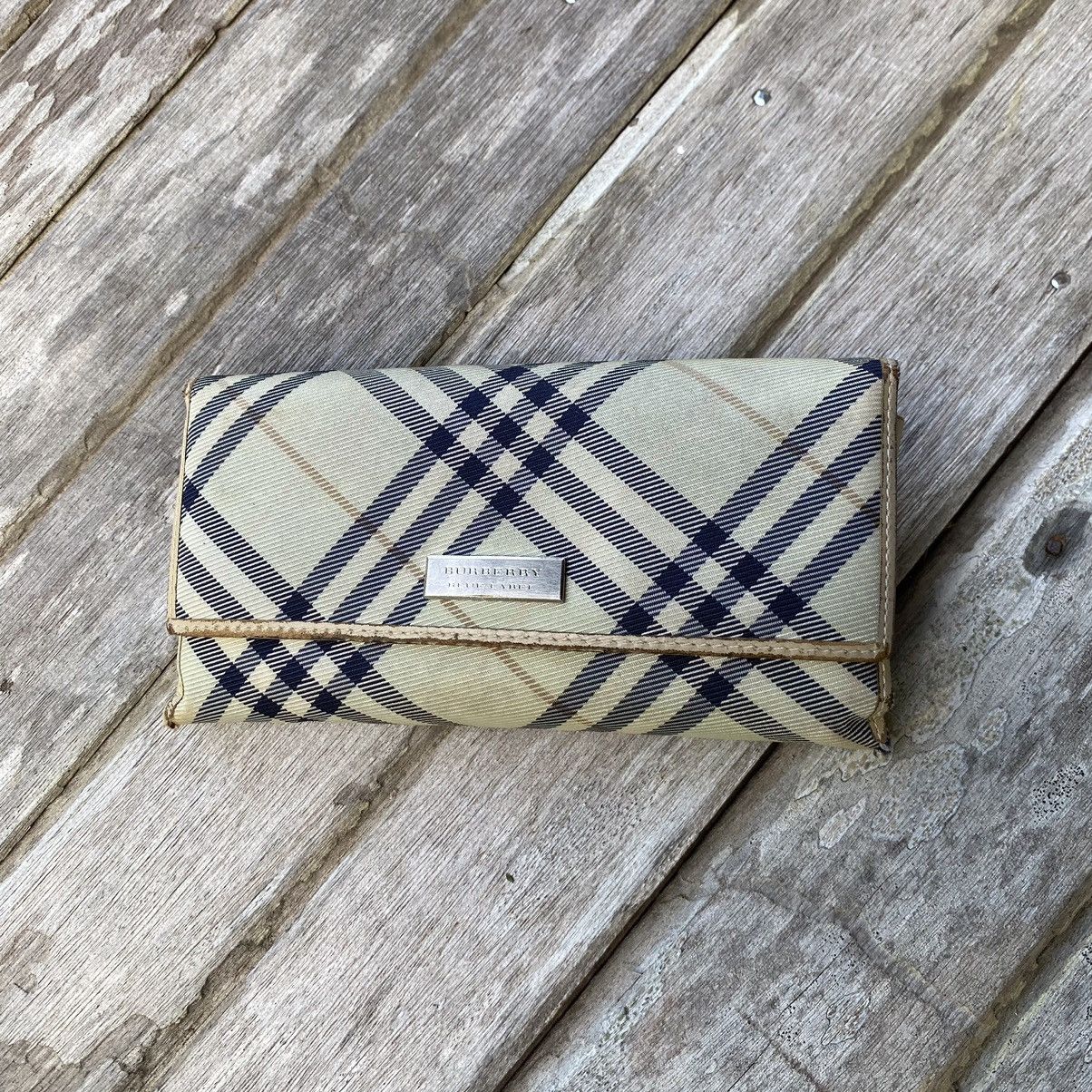 Vintage Vintage Burberry Blue Label Wallet Grailed